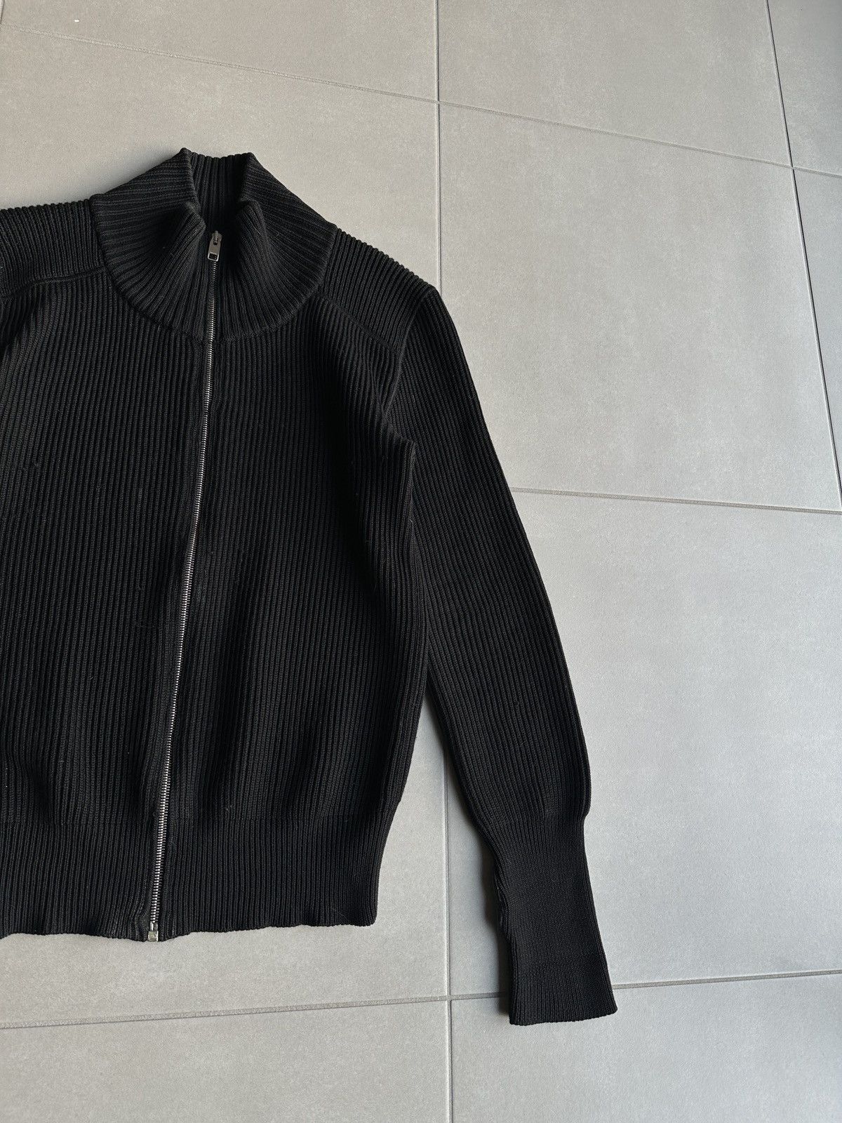 Dior × Hedi Slimane Dior Homme AW07 “Navigate” thumb hole diver knit sweater Size US S / EU 44-46 / 1 - 7 Thumbnail
