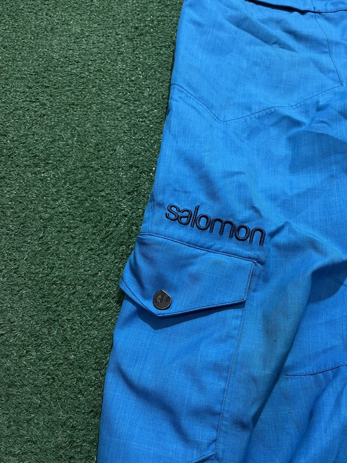 Salomon Salomon Ski Pants Blue Size US 34 / EU 50 - 3 Thumbnail