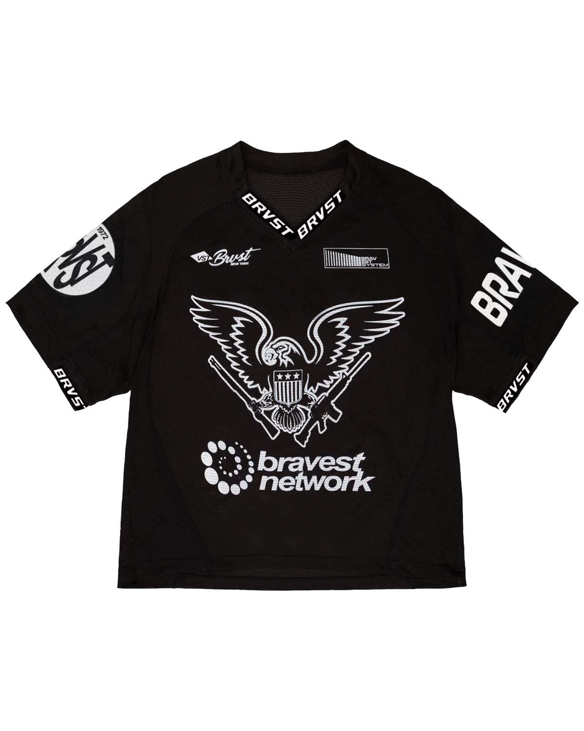 Bravest Studios Eagle Lacrosse Jersey Black Size US M / EU 48-50 / 2 - 1 Thumbnail