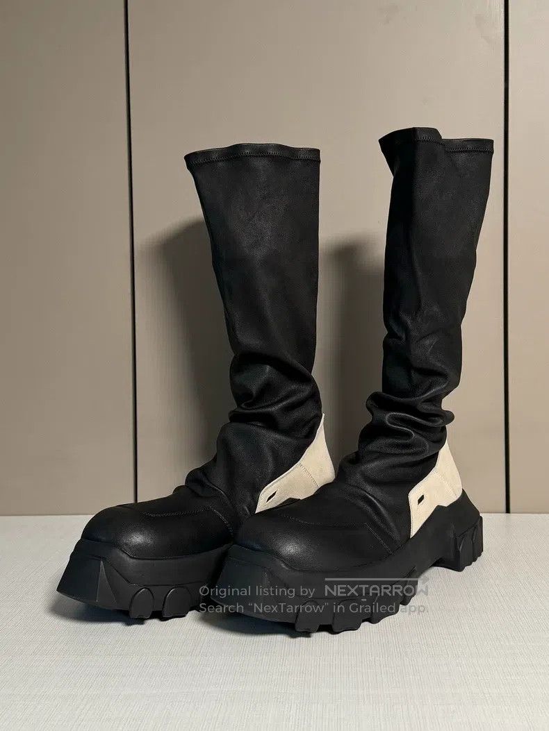 Rick Owens Rick Owens Octopus-soled thick-bottom boots Size US 10 / EU 43 - 1 Thumbnail