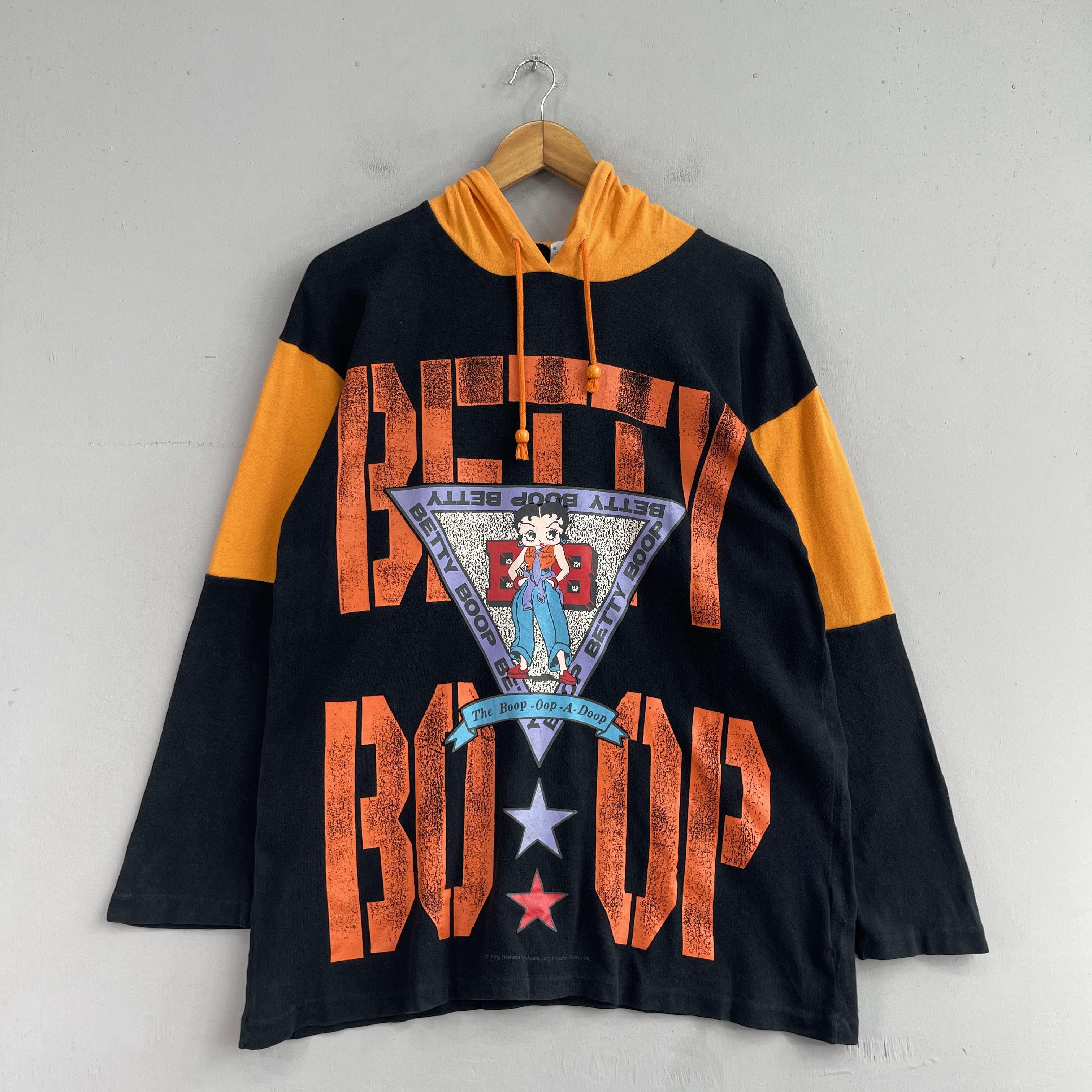 Cartoon Network × Japanese Brand × Vintage Vintage BETTY BOOP Cartoon Printed Tshirt Hoodie Size US M / EU 48-50 / 2 - 4 Thumbnail