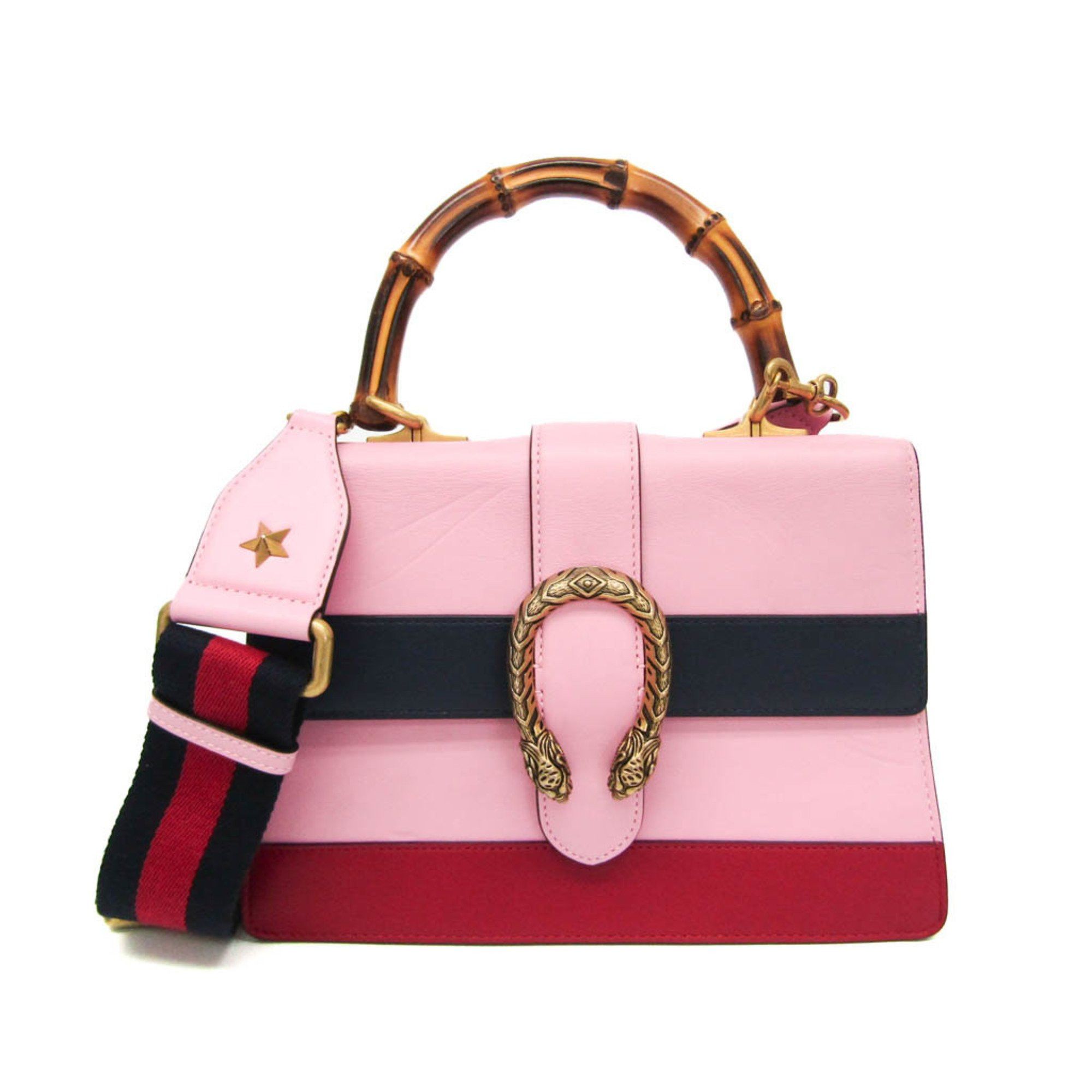 Gucci Dionysus Bamboo Multicolour Leather Shoulder Bag Size ONE SIZE - 1 Thumbnail