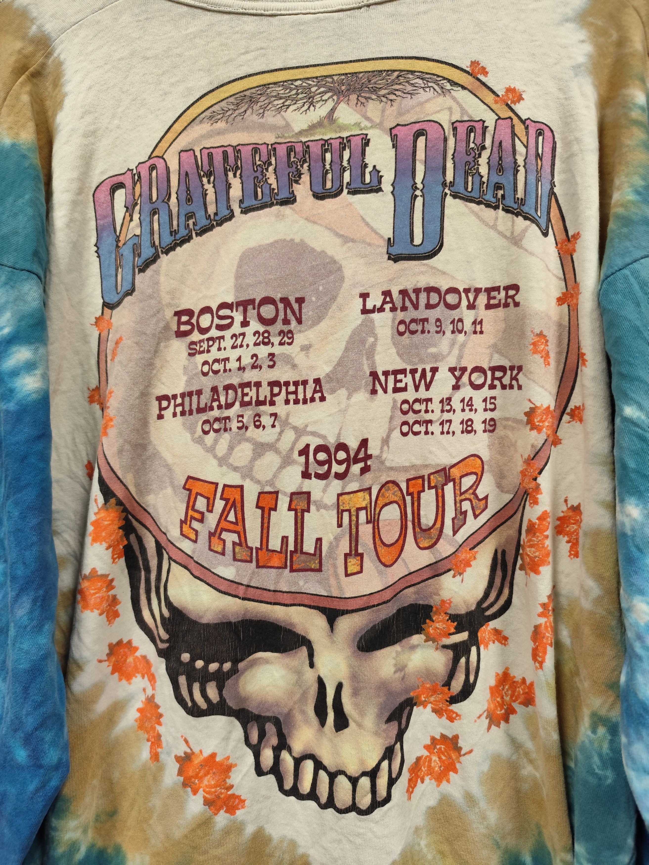 Grateful Dead × Liquid Blue Vintage 1994 Grateful Dead Fall Tour Band Made In Usa Size US XL / EU 56 / 4 - 4 Thumbnail
