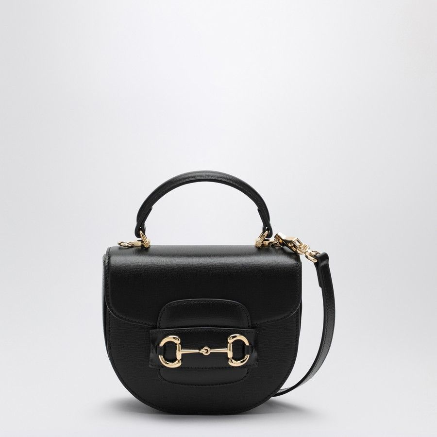Gucci o1d2blof0824 Size: OS / Horsebit Mini Handbag in Black Size ONE SIZE - 1 Thumbnail
