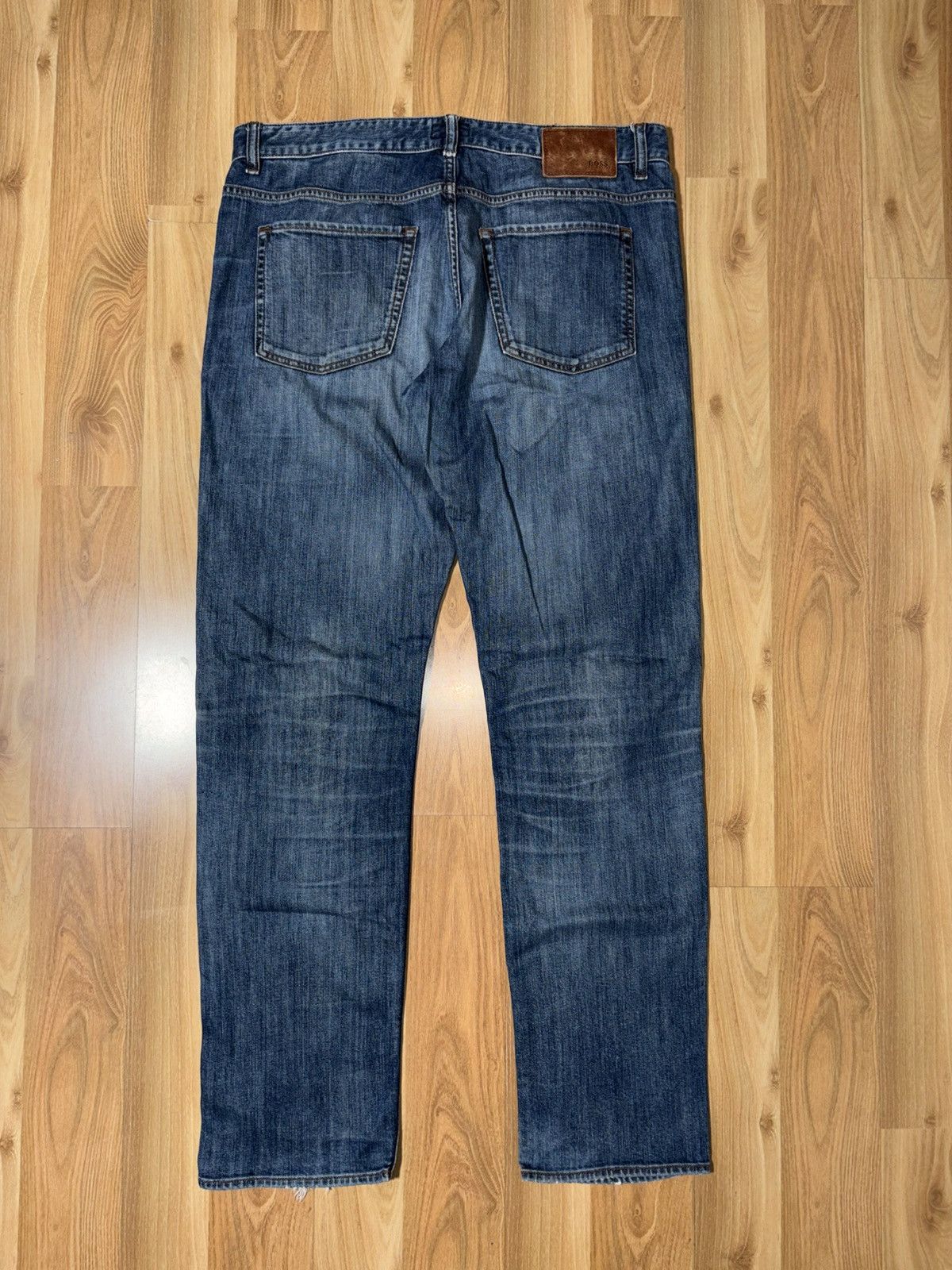 Hugo Boss BOSS Hugo Boss Slim Fit Stretch Jeans 38x34 Made in Egypt Size US 38 / EU 54 - 2 Thumbnail