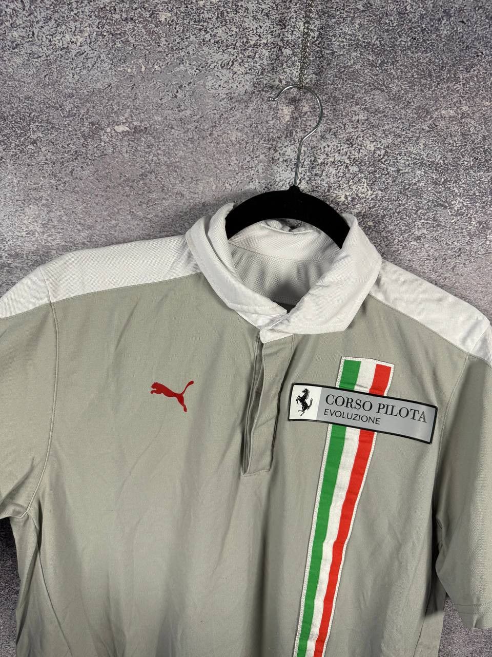Ferrari × Formula 1 × Puma Vintage Puma Ferraru Corso Pilota Evoluzione Polo Shirt M sz Size US M / EU 48-50 / 2 - 4 Thumbnail