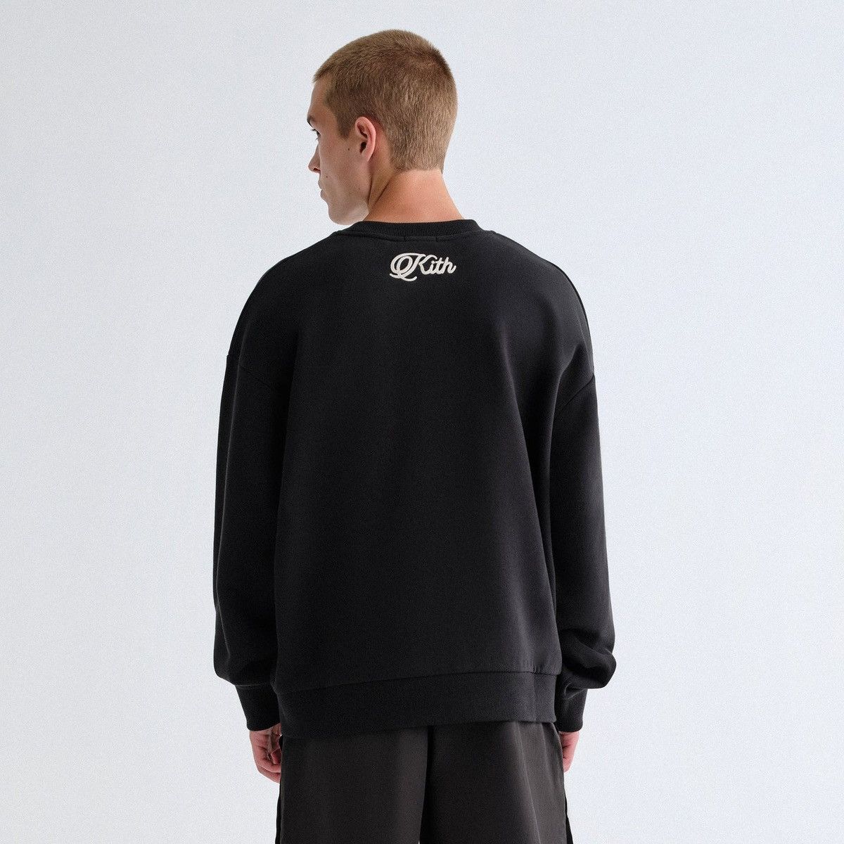 Kith Kith Nelson Just Us Black Crewneck Fleece Sweatshirt Size XL Size US XL / EU 56 / 4 - 3 Thumbnail