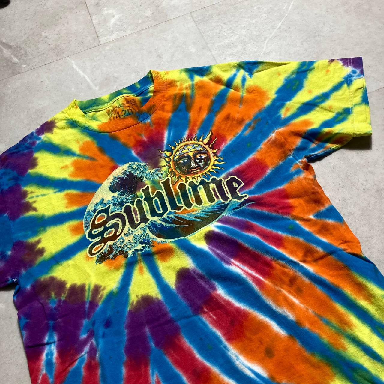 Band Tees Sublime Ska Reggae Punk Rock Band Tie Dye Tee Size US M / EU 48-50 / 2 - 2 Thumbnail