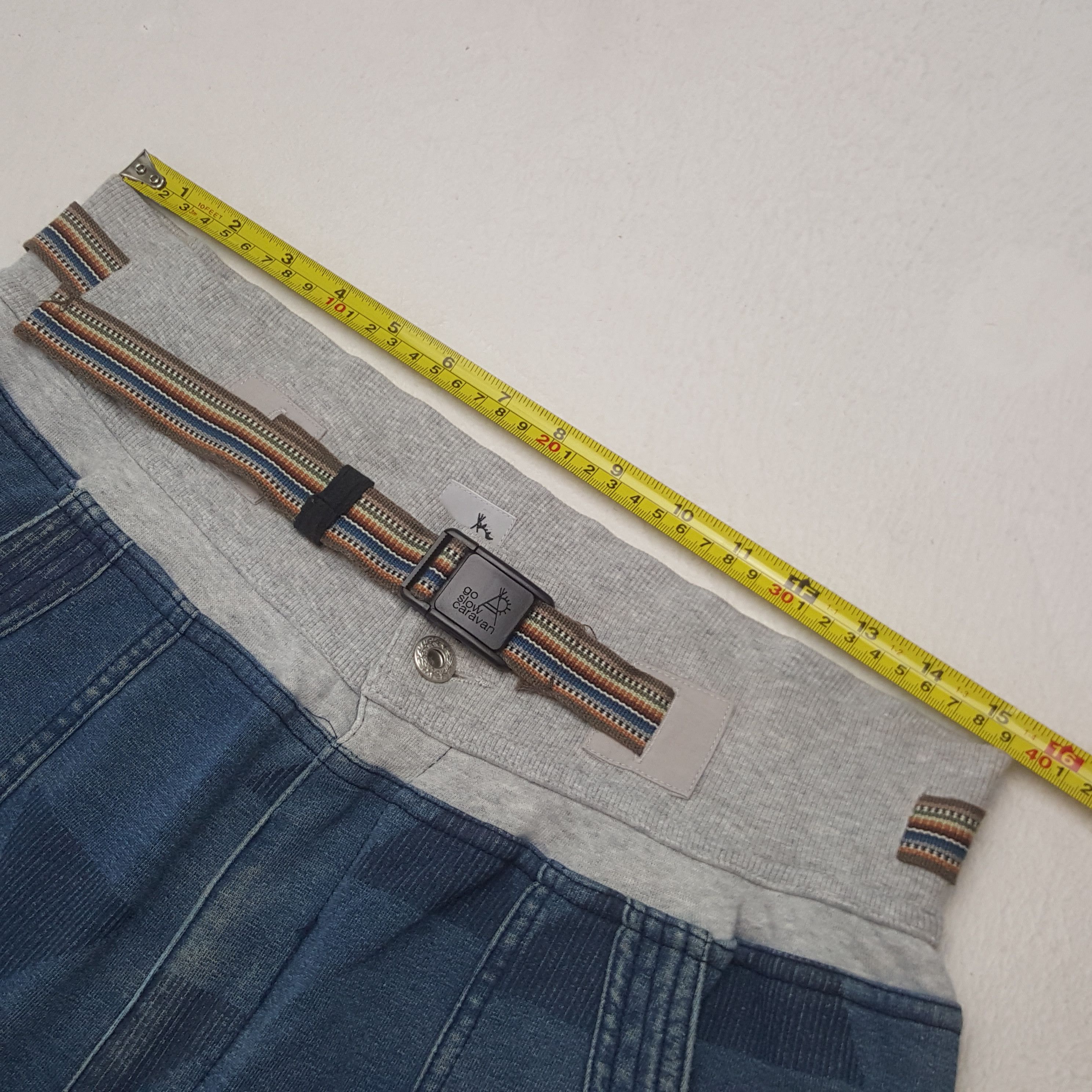 go slow caravan Vintage Go Slow Caravan Hippie Style Pants RR30 Size US 31 - 8 Thumbnail
