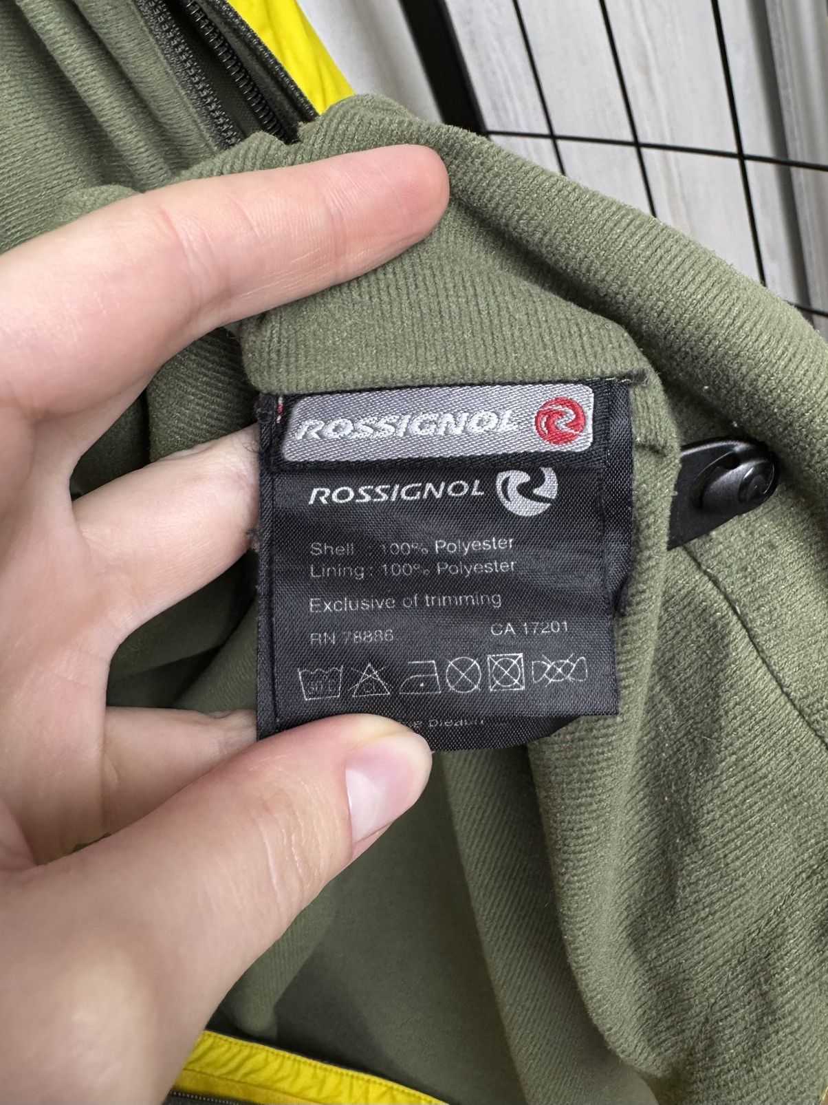 Rossignol Rossignol Summit Yellow Outdoor jacket size L Size US L / EU 52-54 / 3 - 12 Thumbnail