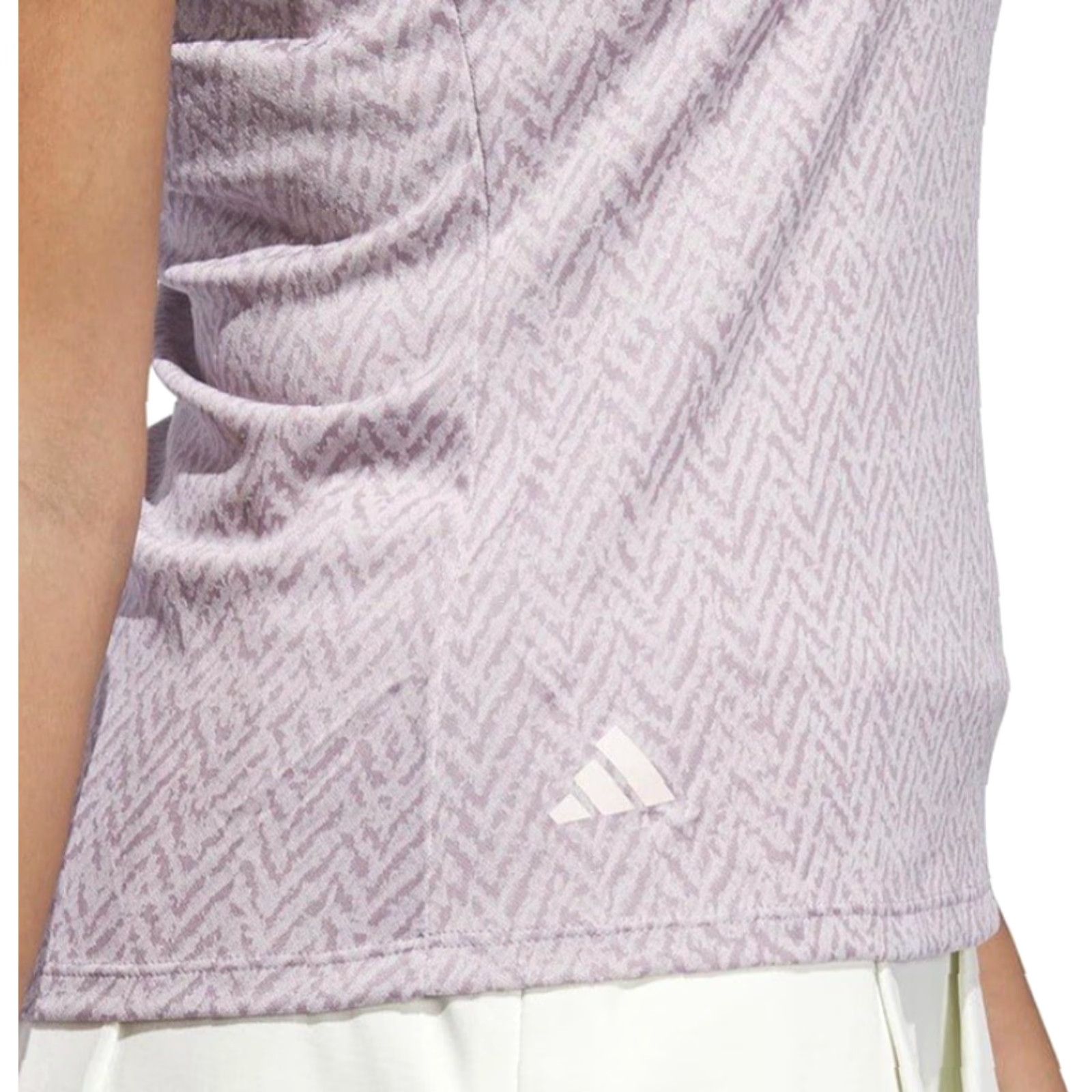 Adidas adidas Polo Shirt - XS - Women’s Ultimate365 Jacquard Color Preloved Fig - Short Sleeve - Regular - NWT Size XS / US 0-2 / IT 36-38 - 4 Thumbnail