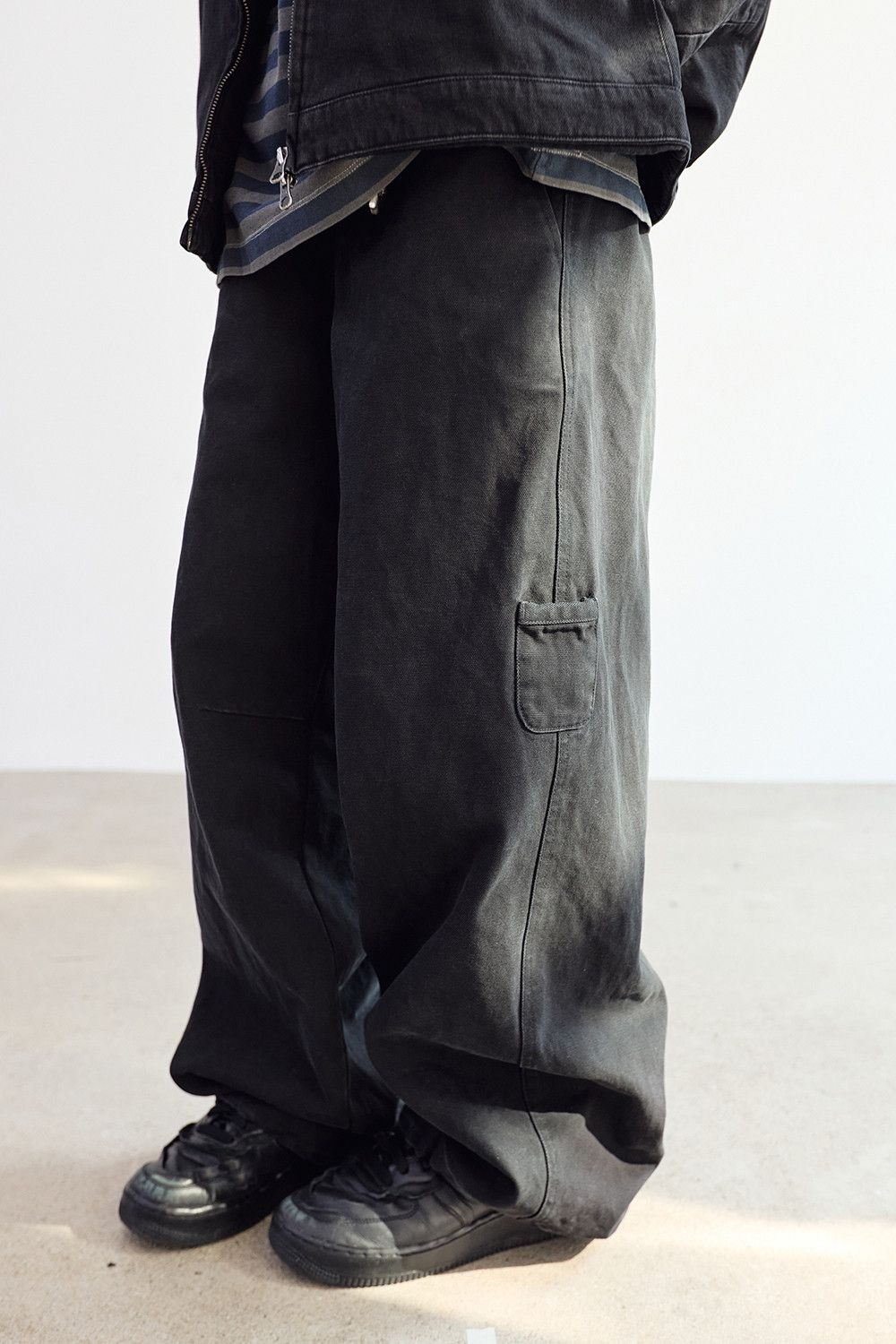 Other Hatching Room Over Duck Pants Washed Black Size US 32 / EU 48 - 10 Thumbnail