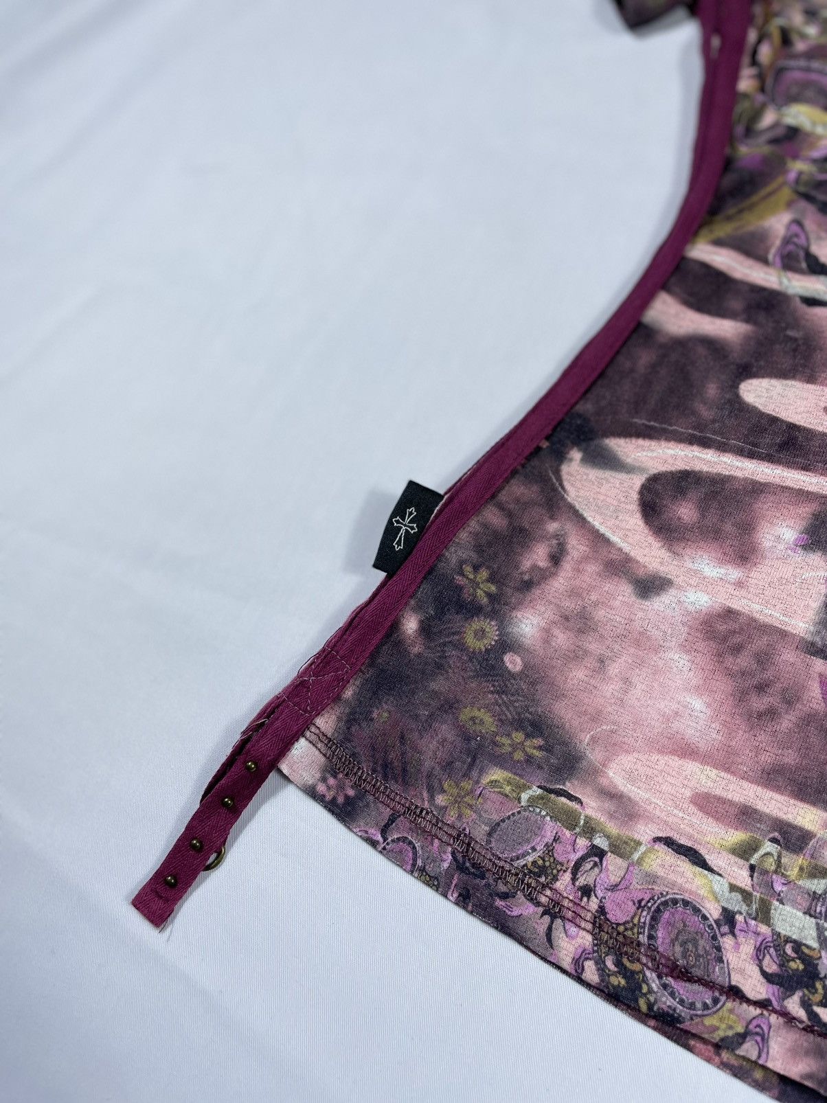 Japanese Brand × Vintage Lasies JPG Inspired Ozz Croce Dragon Art Kendall Jenner Size S / US 4 / IT 40 - 5 Thumbnail