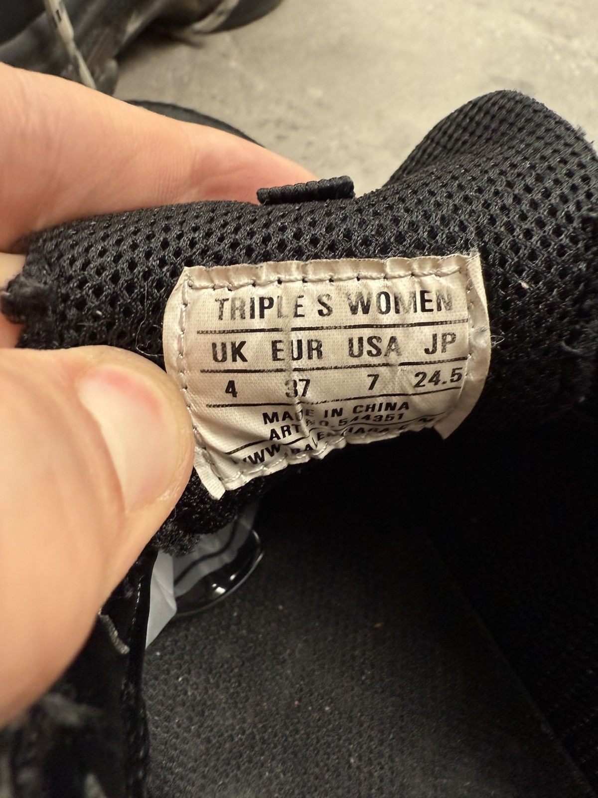 Balenciaga Balenciaga triple S shoes sneakers opium archive 3XL Size US 7 / IT 37 - 12 Thumbnail