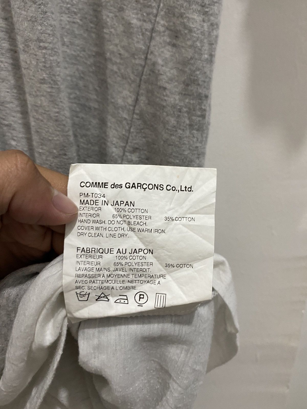 Comme des Garcons Homme Plus COMME DES GARCONS HOMME PLUS SS14 LAYERED TSHIRT Size US M / EU 48-50 / 2 - 6 Thumbnail
