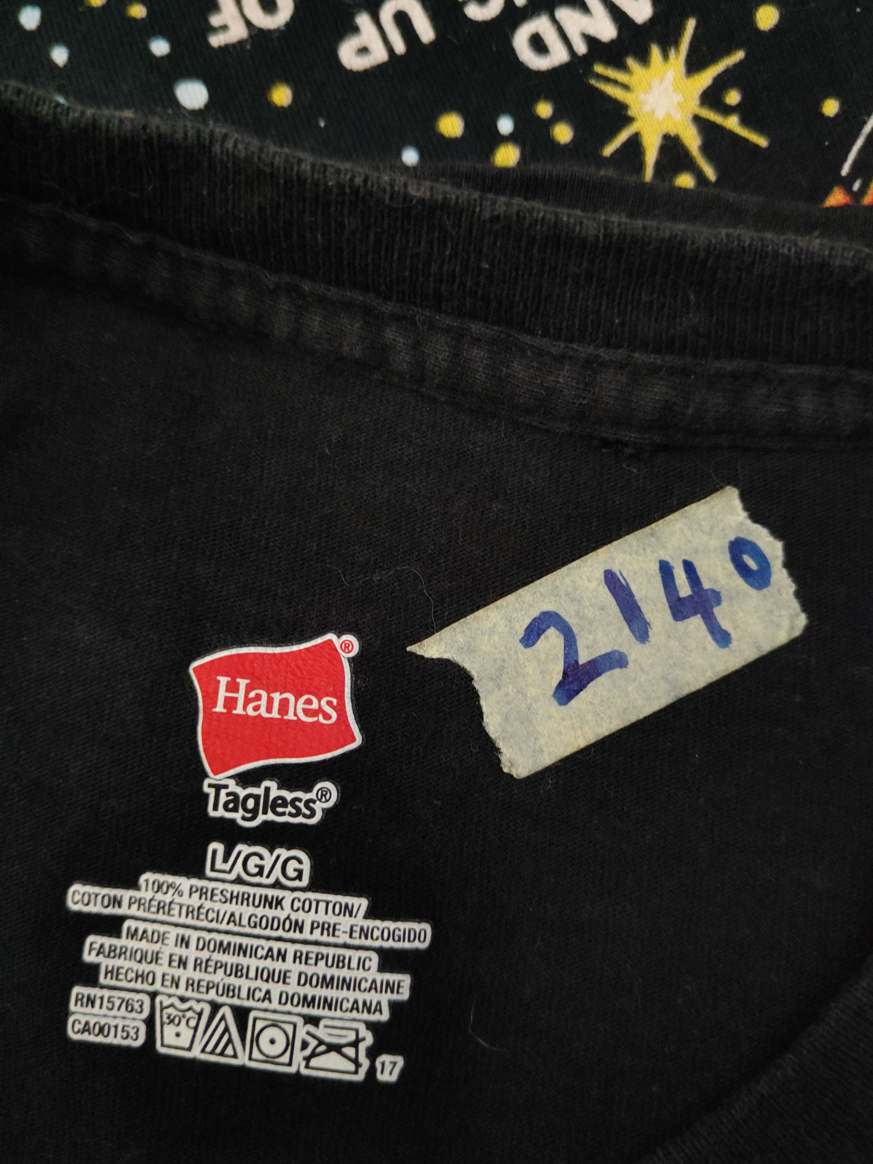 Band Tees × Pink Floyd DL Pink Floyd Black Short Sleeve T-shirt #2140 Size US L / EU 52-54 / 3 - 11 Thumbnail