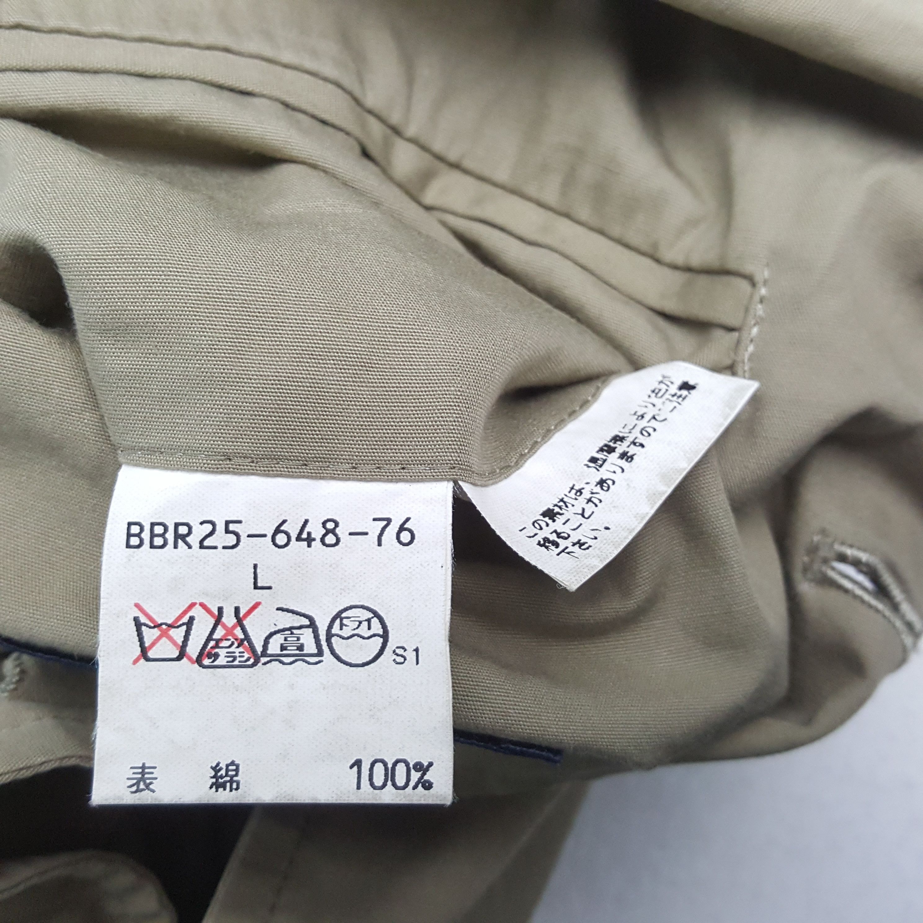 Burberry × Vintage BURBERRY LONDON Fashion Brand Custom Art Blazer Size 36R - 8 Thumbnail
