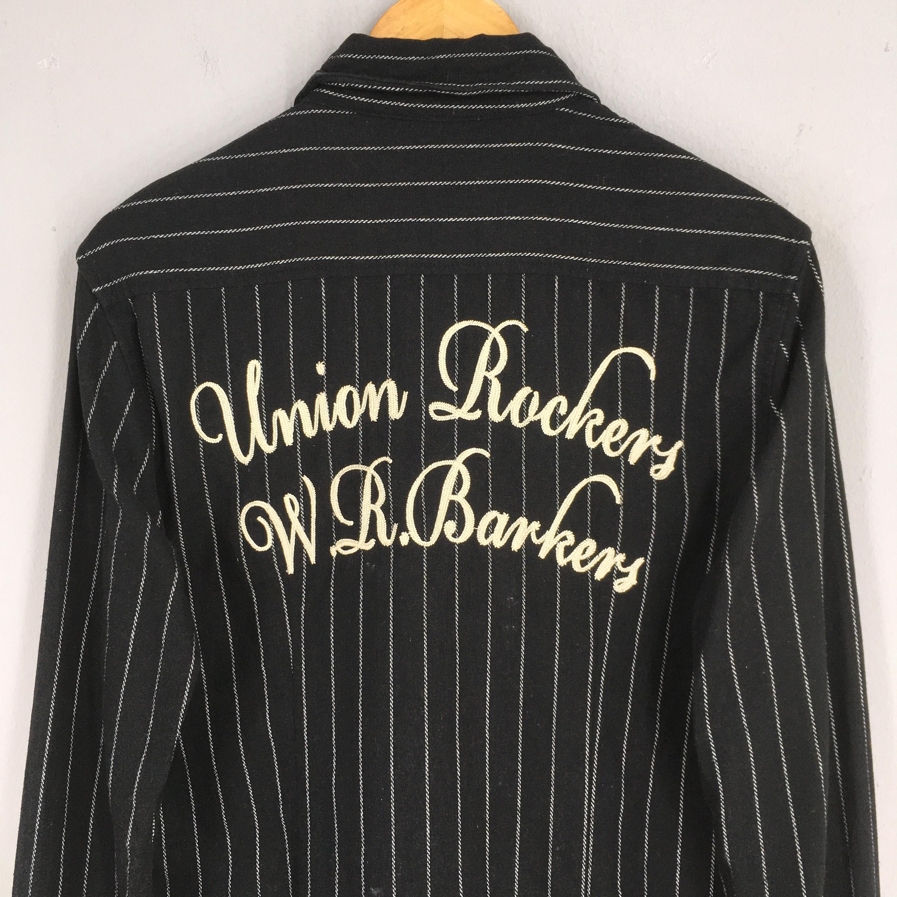 A&G Rock × Flannel Vintage Luv Maison Black Wabash Stripes Shirt Small Size US S / EU 44-46 / 1 - 9 Thumbnail