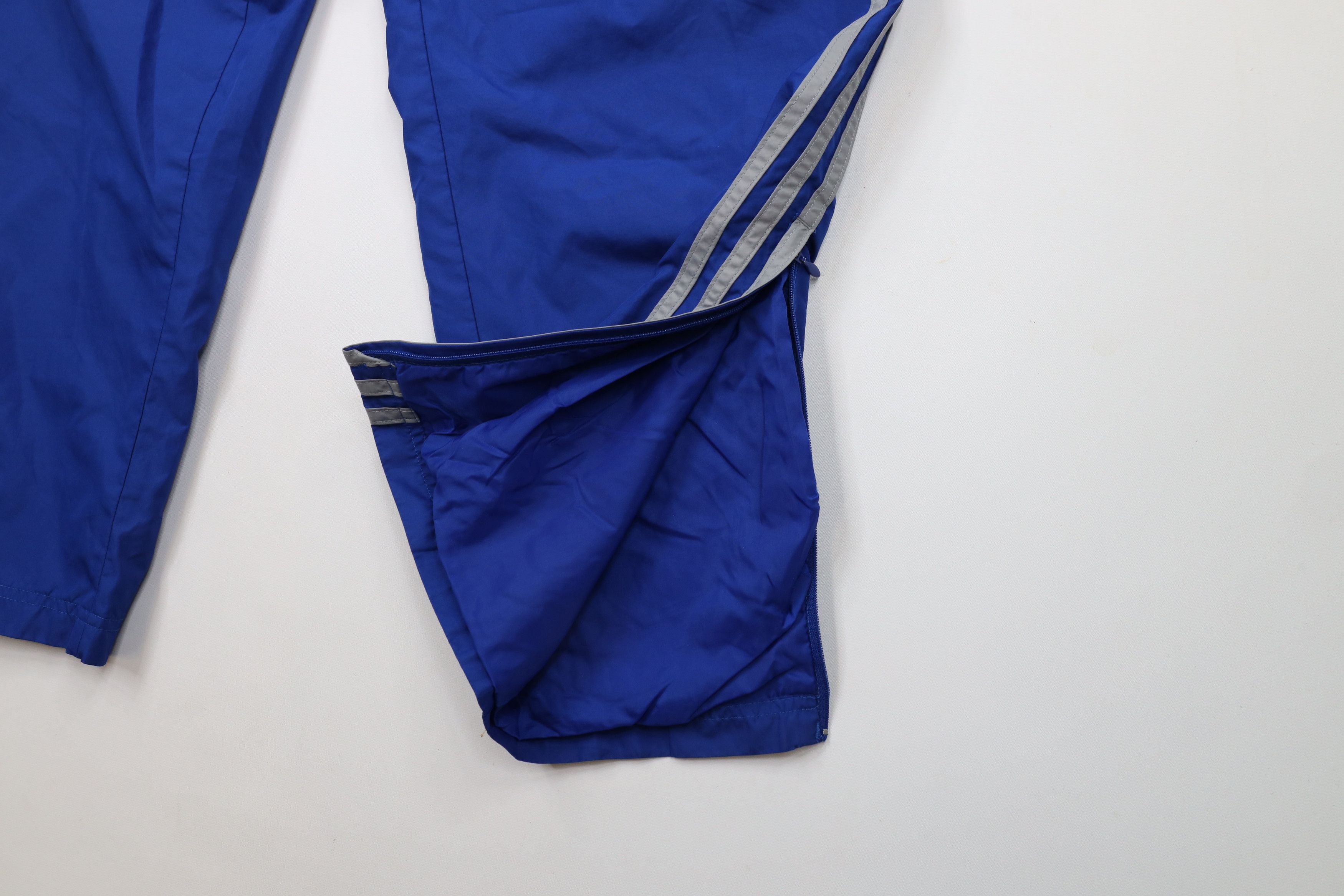 Adidas × Vintage Vintage Y2K 2001 Adidas Striped Lined Windbreaker Pants Size US 36 / EU 52 - 5 Thumbnail