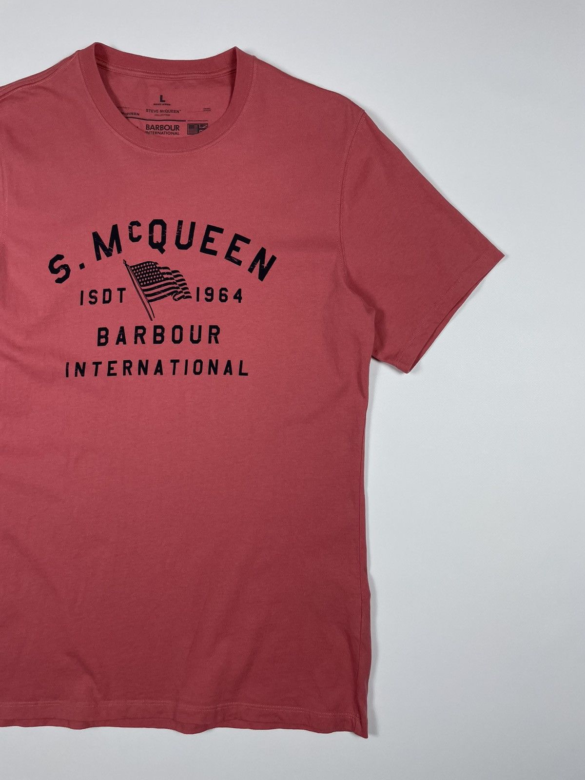 Barbour Barbour International Steve McQueen T-Shirt Size US L / EU 52-54 / 3 - 3 Thumbnail