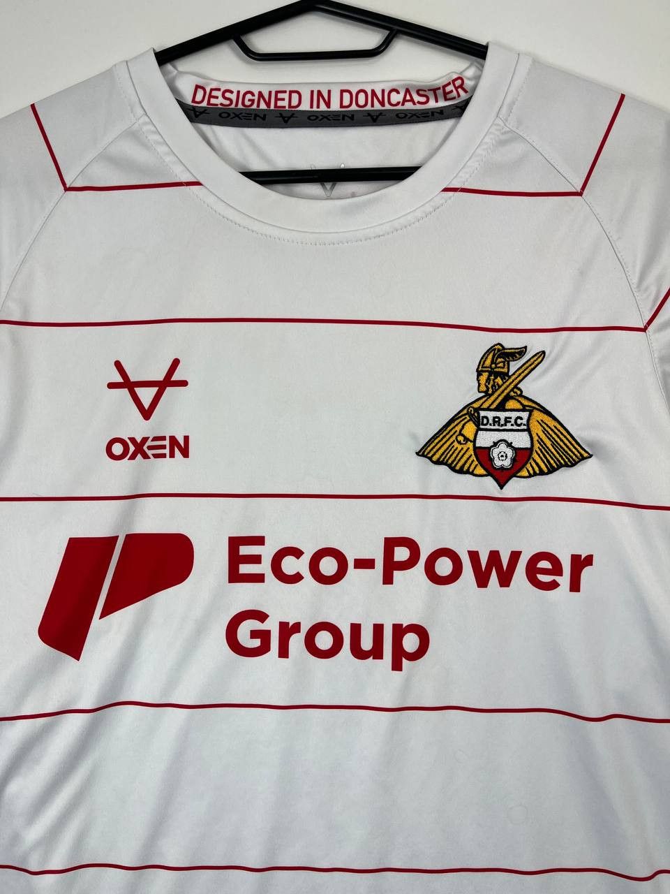 Other Doncaster Rovers 2021 2022 Home Shirt Football Soccer Size L Size US L / EU 52-54 / 3 - 2 Thumbnail