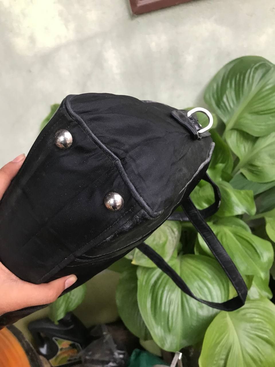 Prada × Vintage Vintage Prada Tessuto Satchel Size ONE SIZE - 9 Thumbnail