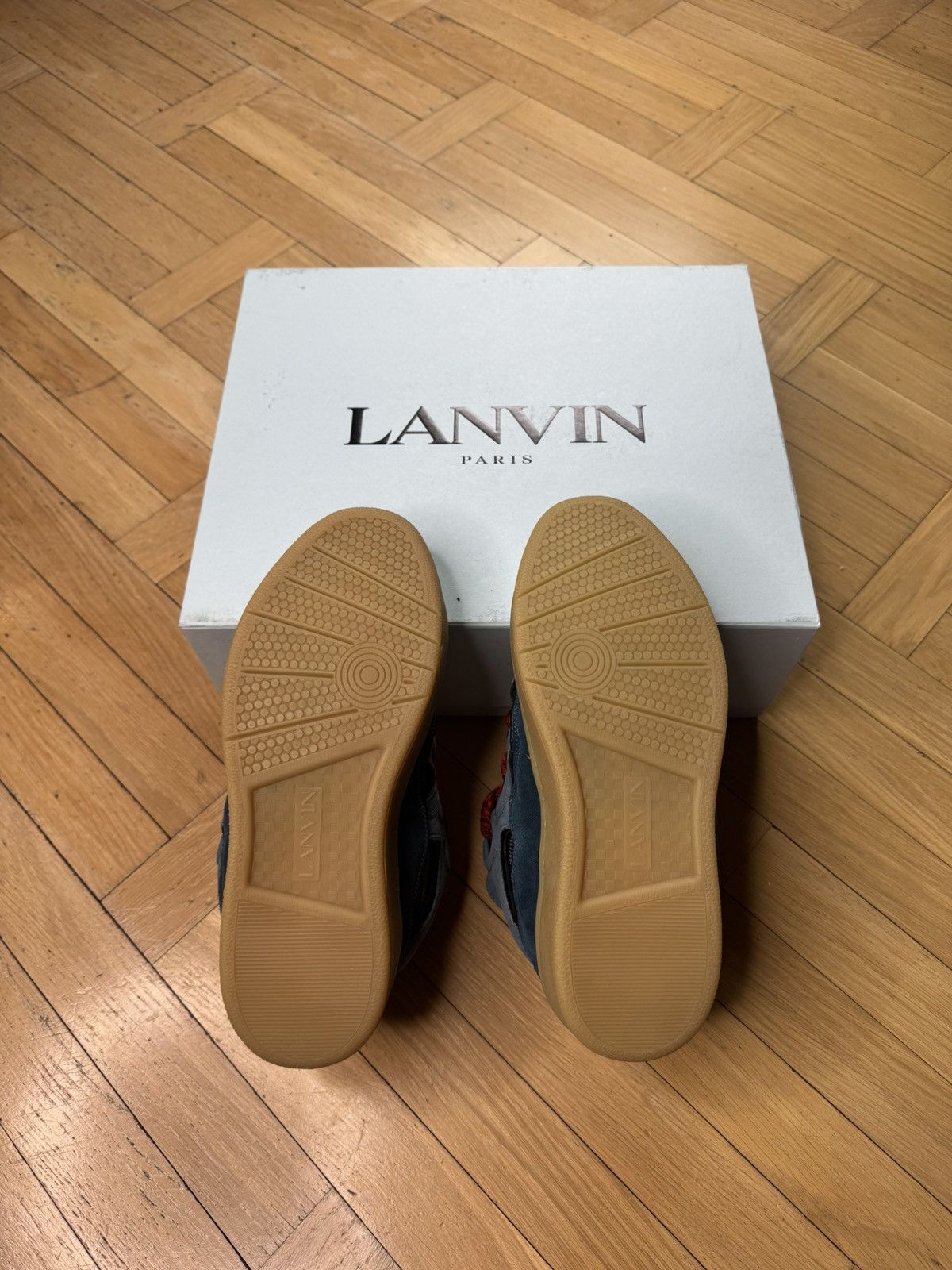 Lanvin LANVIN CURB MULTICOLOR SNEAKERS Size US 9 / EU 42 - 8 Thumbnail