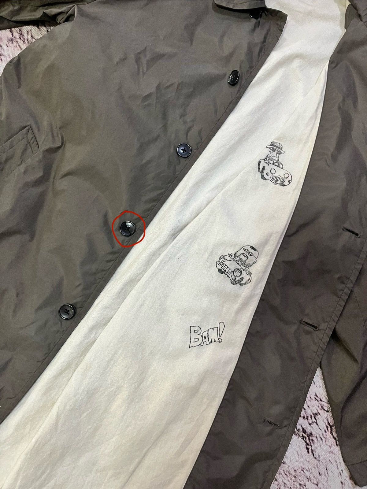 Comme des Garcons 1990s BAM! Exquisite Craftsmanship Leo Dorfner artwork #H2 Size US M / EU 48-50 / 2 - 9 Thumbnail