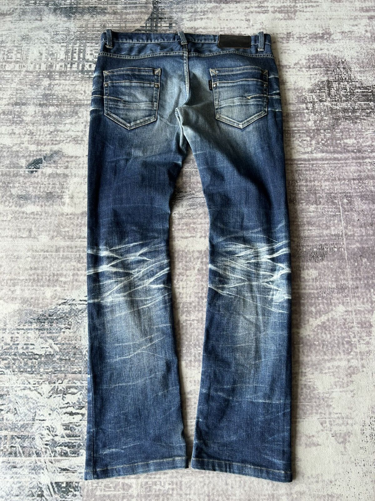 Tornado Mart Tornado Mart Mudwash Flared Jeans Size US 34 / EU 50 - 3 Thumbnail
