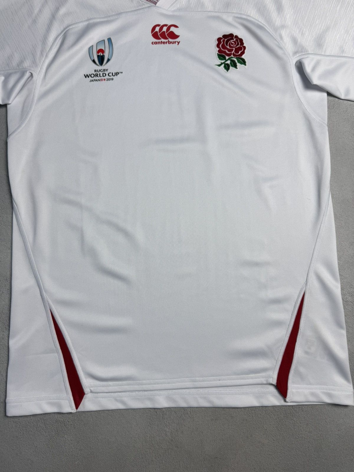 Canterbury of New Zealand England Rugby World Cup Japan 2019 Home Shirt Canterbury Size US L / EU 52-54 / 3 - 4 Thumbnail
