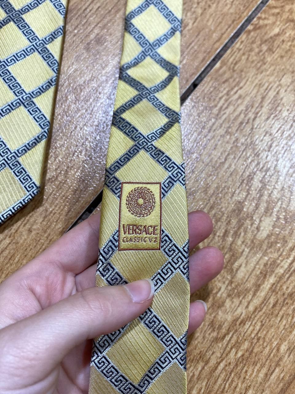 Versace Gianni Versace Tie Silk Size ONE SIZE - 2 Thumbnail