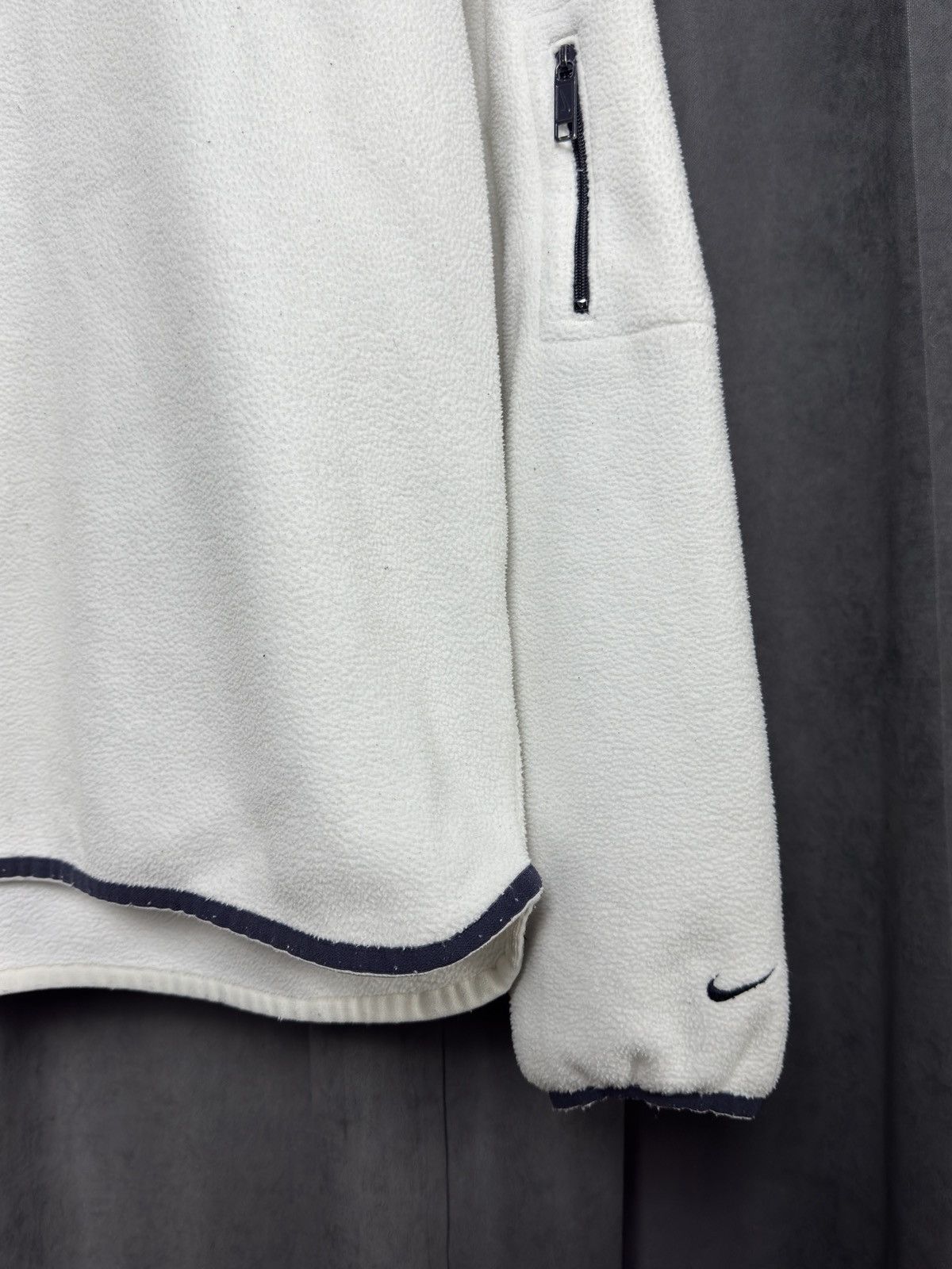 Nike × Vintage Vintage Nike fleece hoodie 90s rare Size US S / EU 44-46 / 1 - 2 Thumbnail