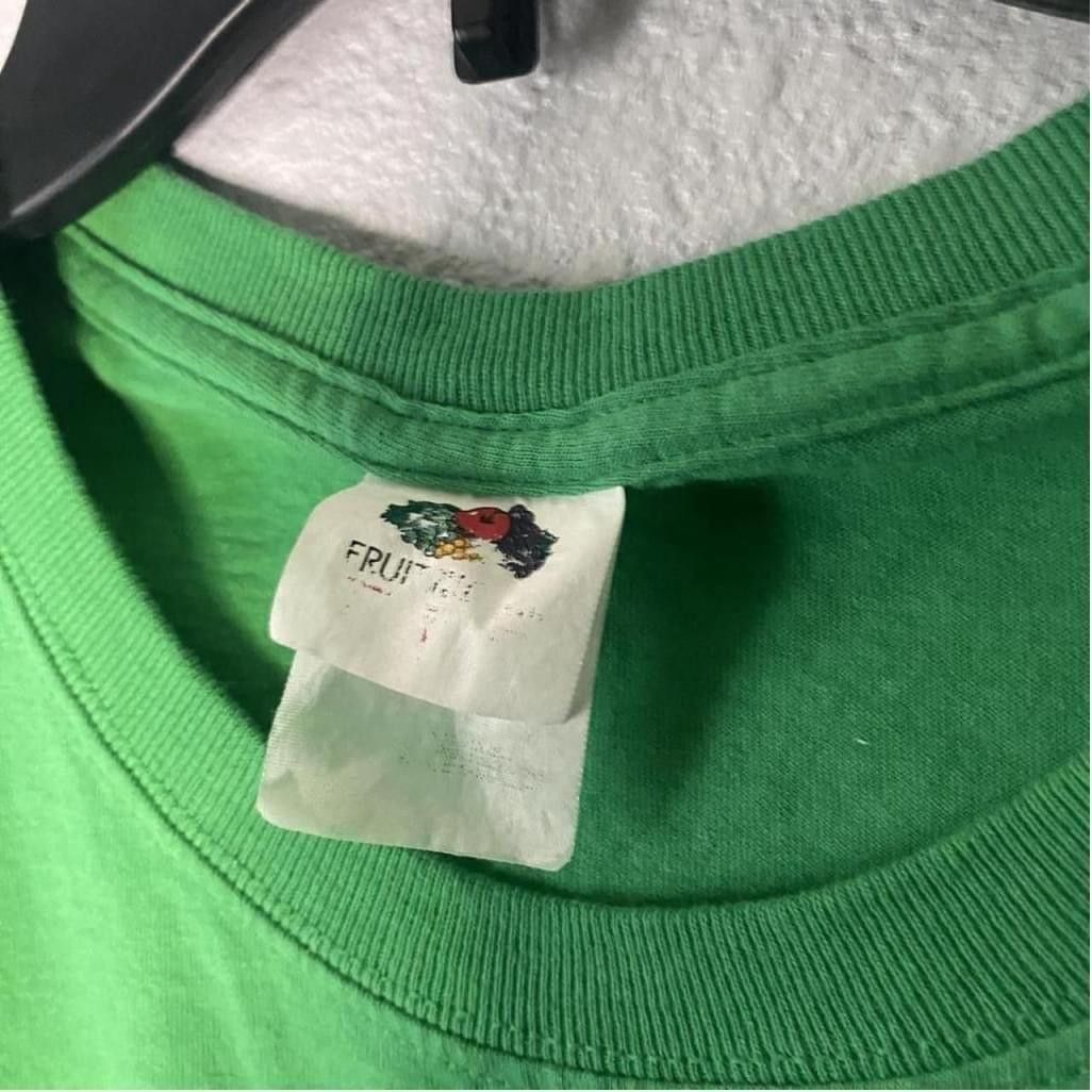 Fruit Of The Loom Vintage fruit of the loom shirt “this is my only green shirt Size US L / EU 52-54 / 3 - 4 Thumbnail