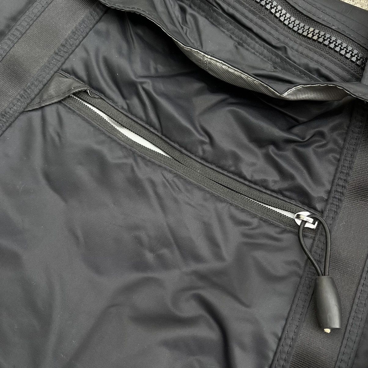 Nike × Vintage Vintage y2k Nike Black Duffle Jewel Logo 00’s Rare Size ONE SIZE - 3 Thumbnail