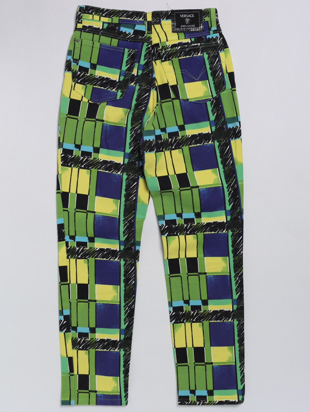 Versace Jeans Couture Vintage Versace Jeans Couture Multicolour Denim Size 29" - 6 Thumbnail