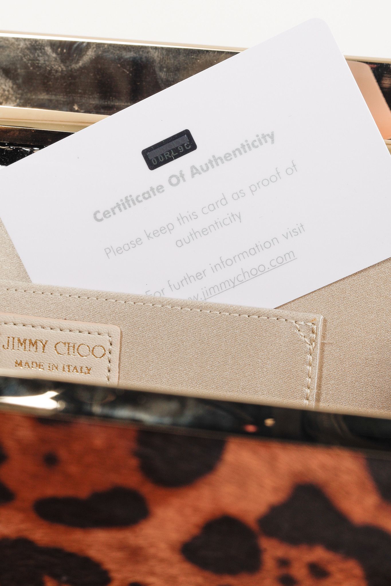 Jimmy Choo Jimmy Choo Cayla Leopard Pony Hair Enamel-Top Clutch Size ONE SIZE - 9 Thumbnail