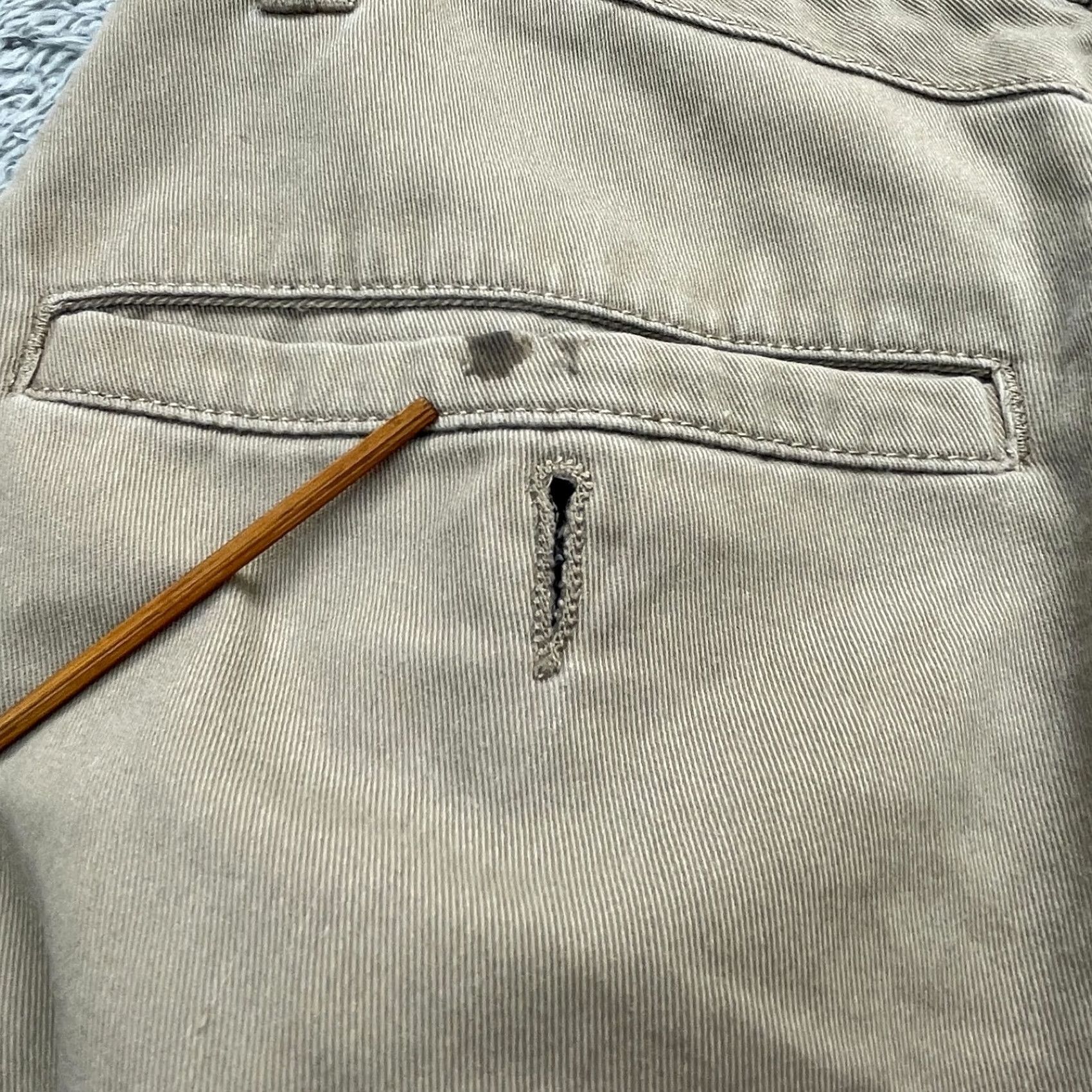Volcom Volcom Pants Mens 31 Beige Chino Straight Leg Frickin Modern Fit Stretch Cotton Casual Workwear City Logo 90s? Size US 31 - 7 Thumbnail