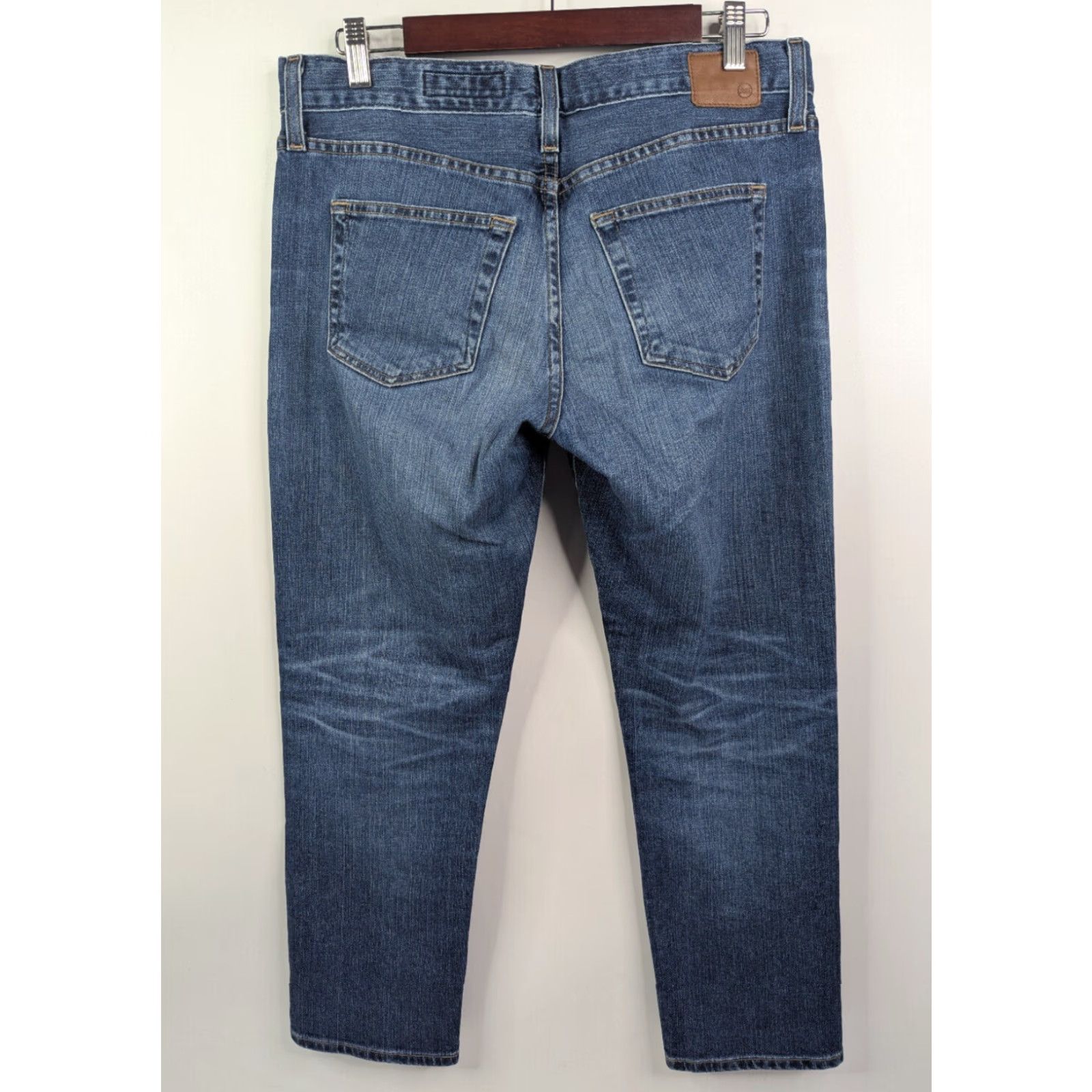 Vintage VINTAGE AG Adriano Goldschmied Womens Jeans 29R The Ex-Boyfriend Slouchy Slim Whisker Size 29" - 3 Thumbnail