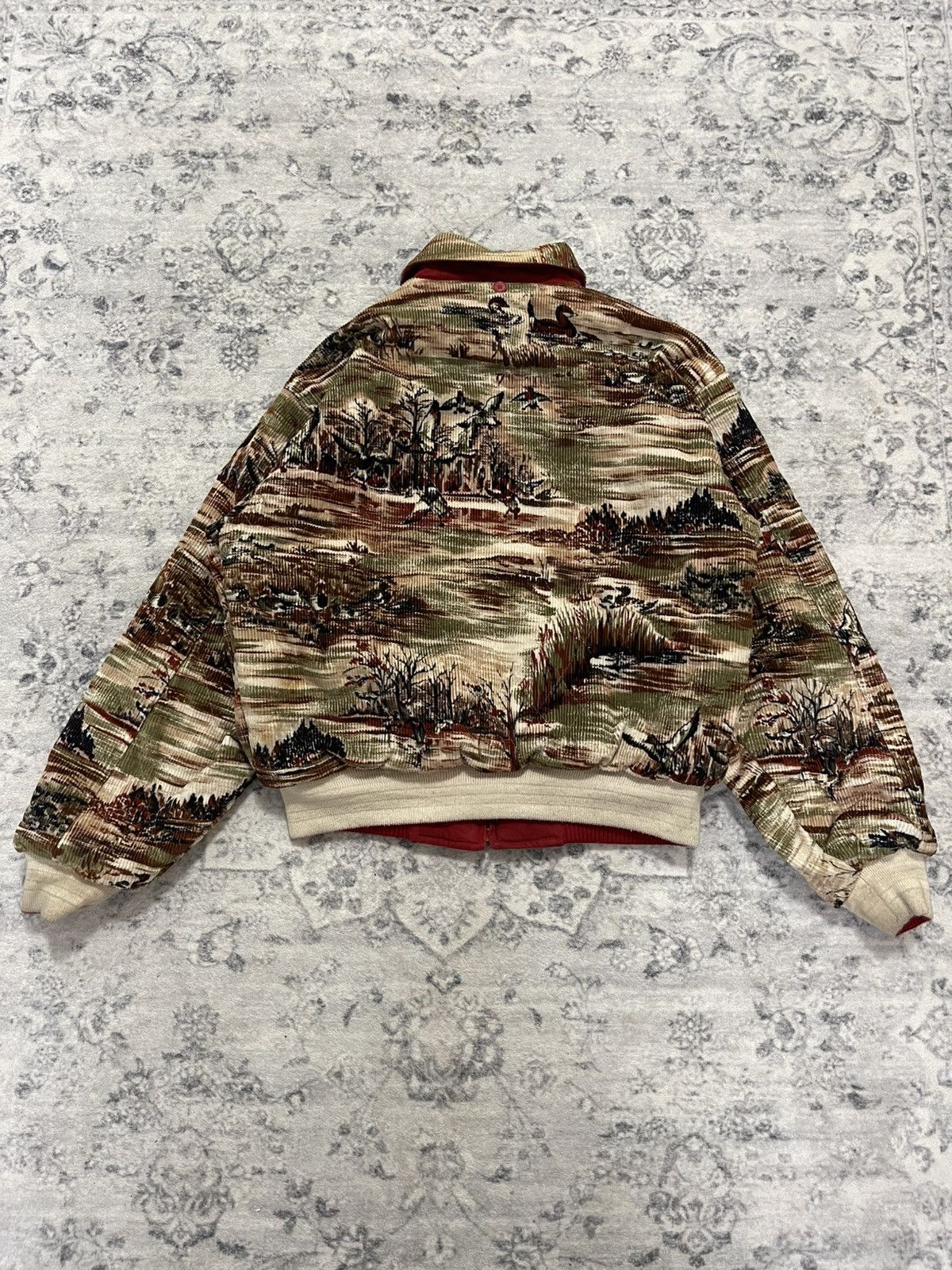 Vintage VINTAGE SUDBURY NATIVE RIVERSIBLE BOMBER JACKET Size US S / EU 44-46 / 1 - 6 Thumbnail