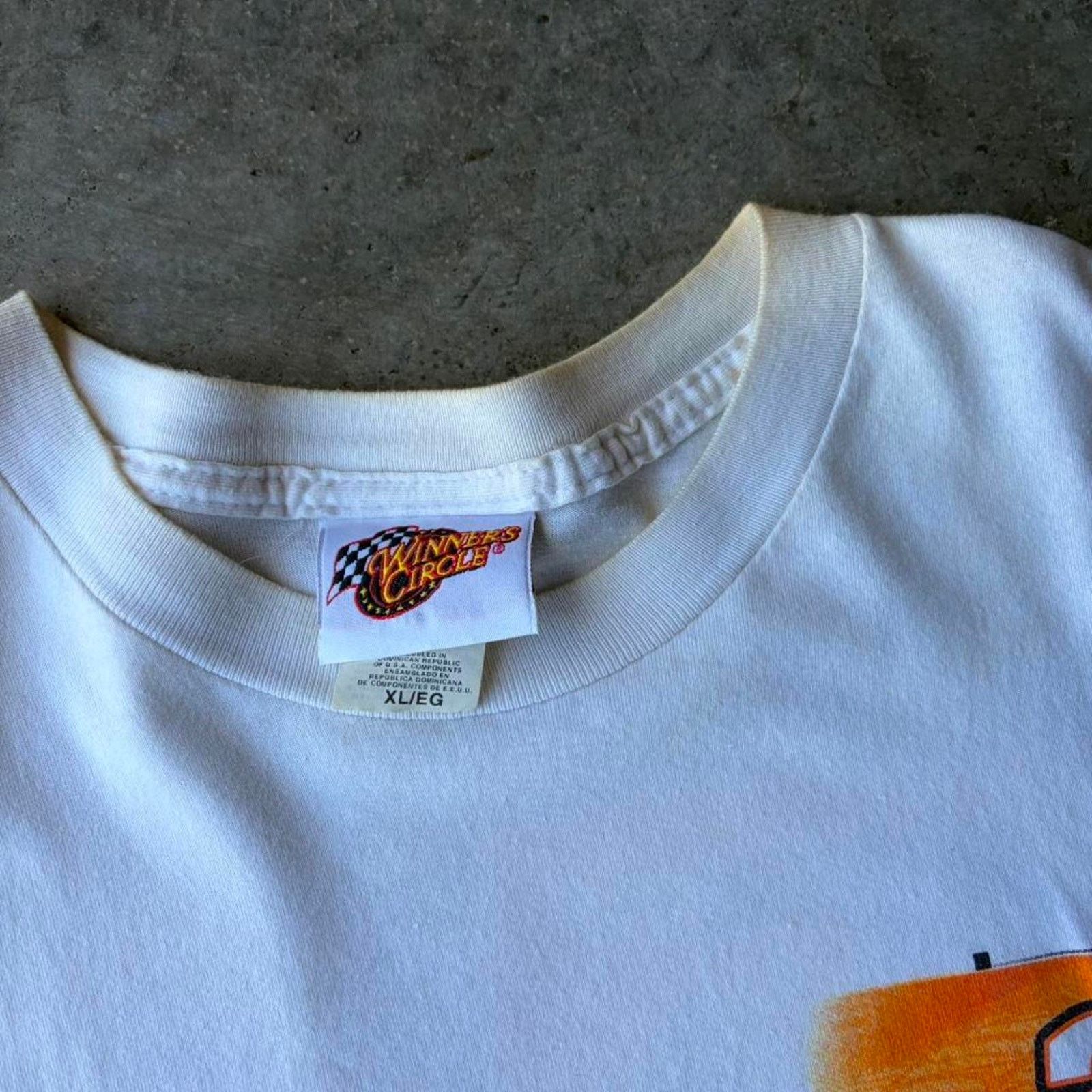 NASCAR 2000s tony stewart nascar tee Size US XL / EU 56 / 4 - 4 Thumbnail