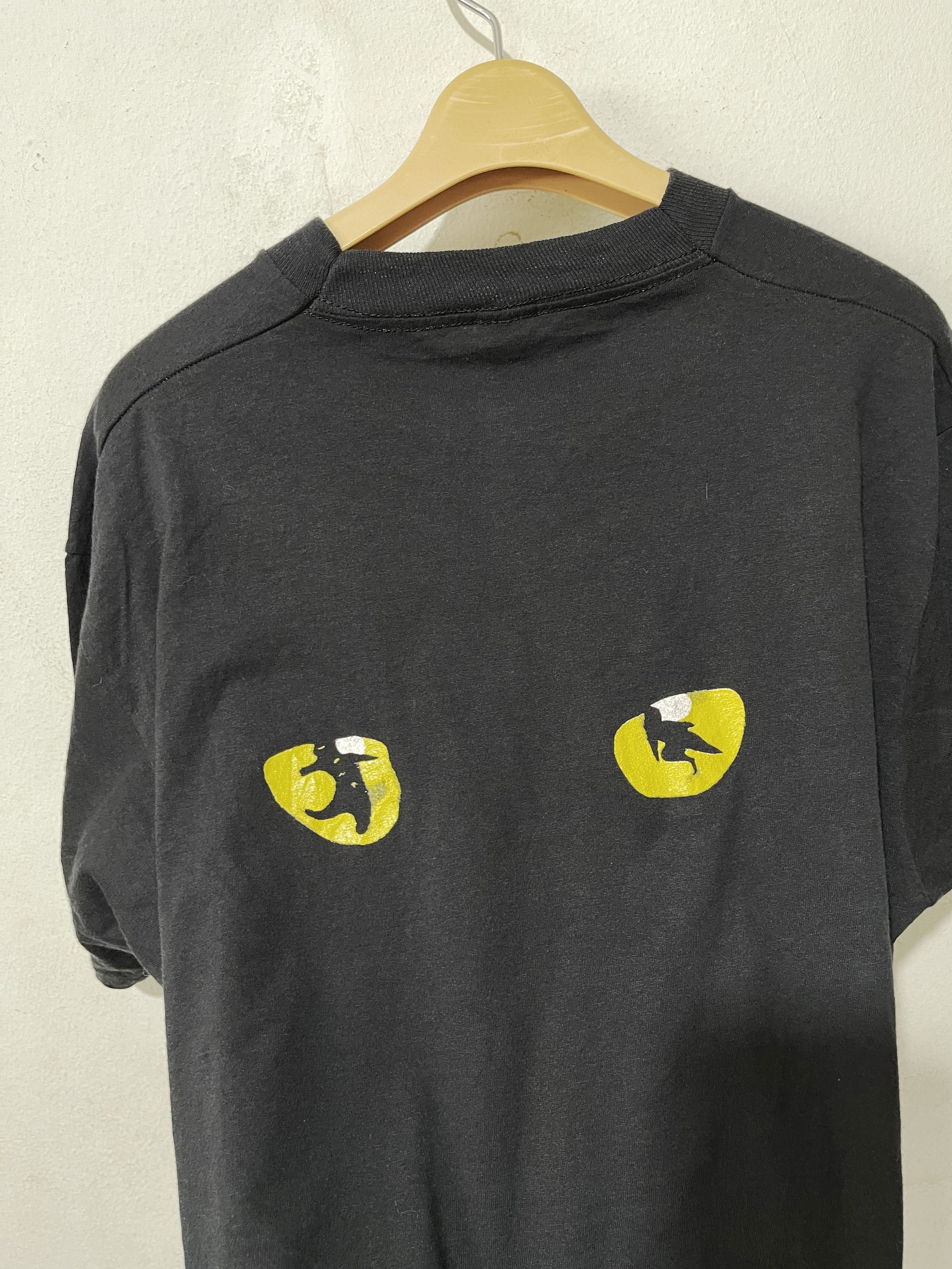 Band Tees × Vintage Vintage 1981 Cats Musical Andrew Lloyd Webber Tee Size US L / EU 52-54 / 3 - 2 Thumbnail