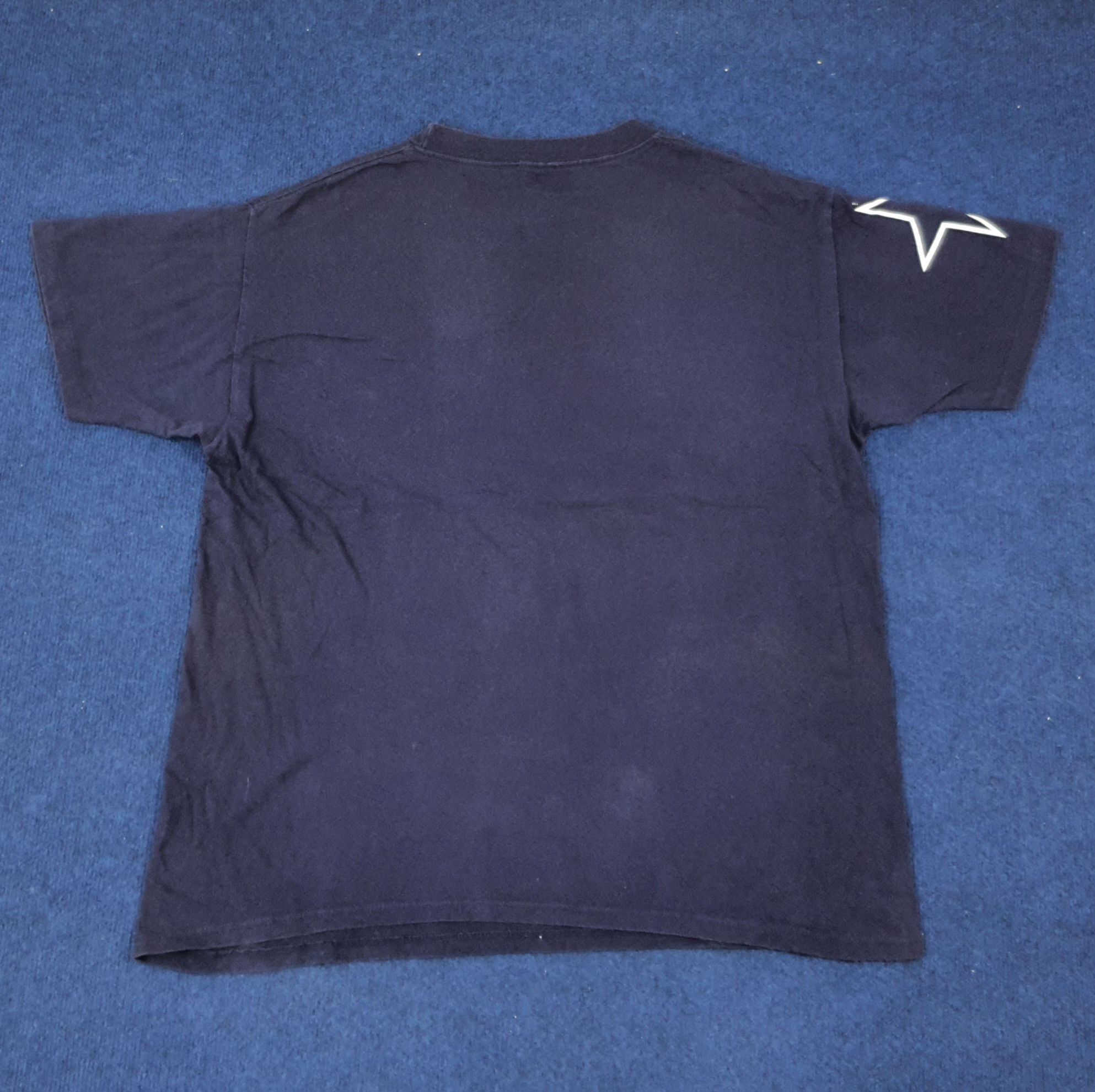 NFL × Vintage Vintage 1993 NFLP Dallas Cowboys Team The Game Tshirt Size US XL / EU 56 / 4 - 4 Thumbnail
