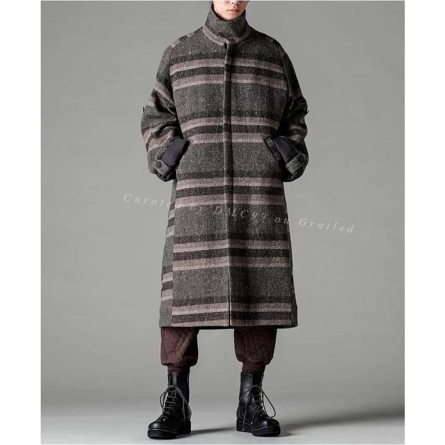 Devoa High Neck Wool Coat | Grailed