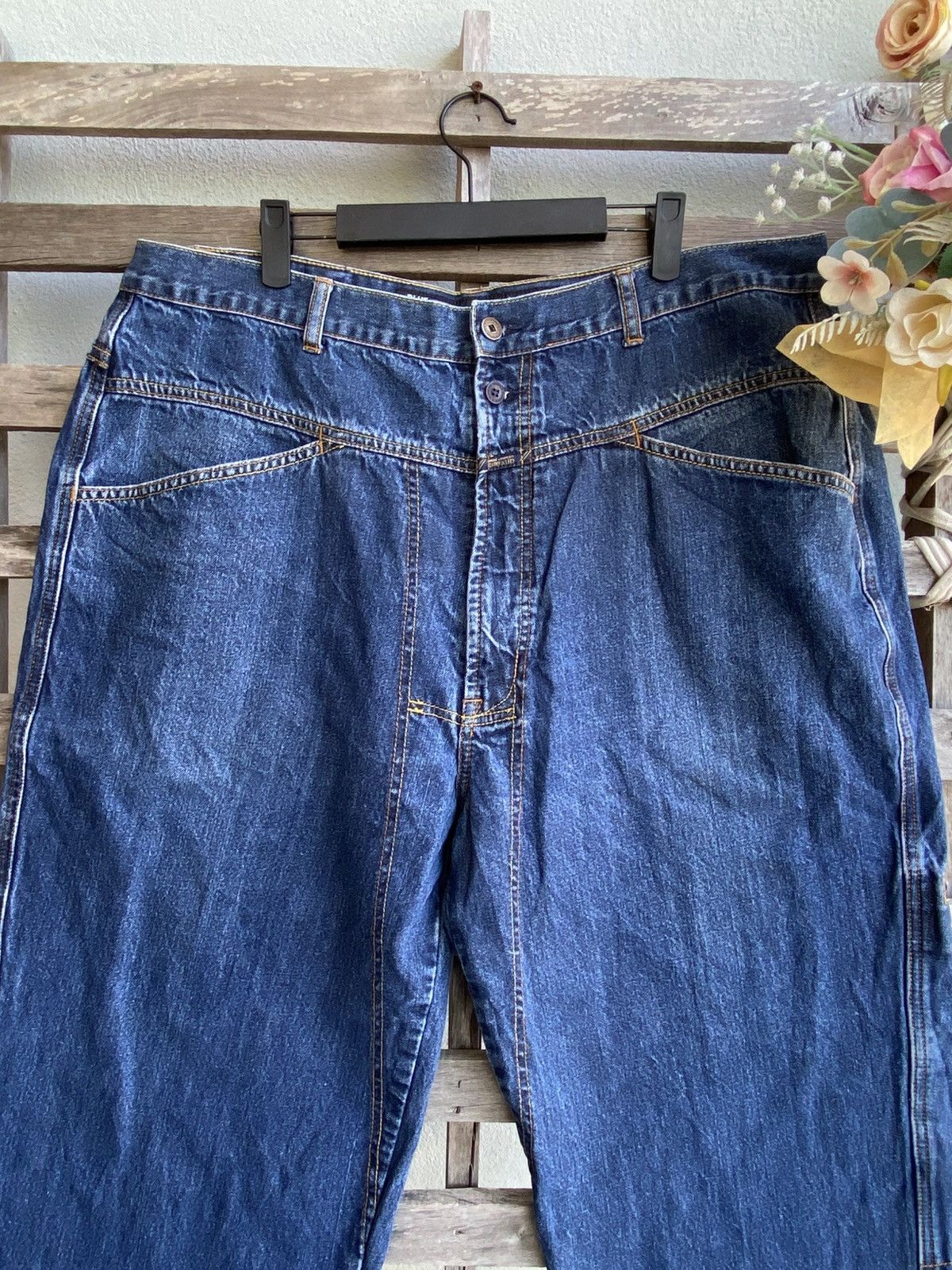Marithe + Francois Girbaud Vintage Marithé + François Girbaud baggy jeans Size US 39 - 5 Thumbnail