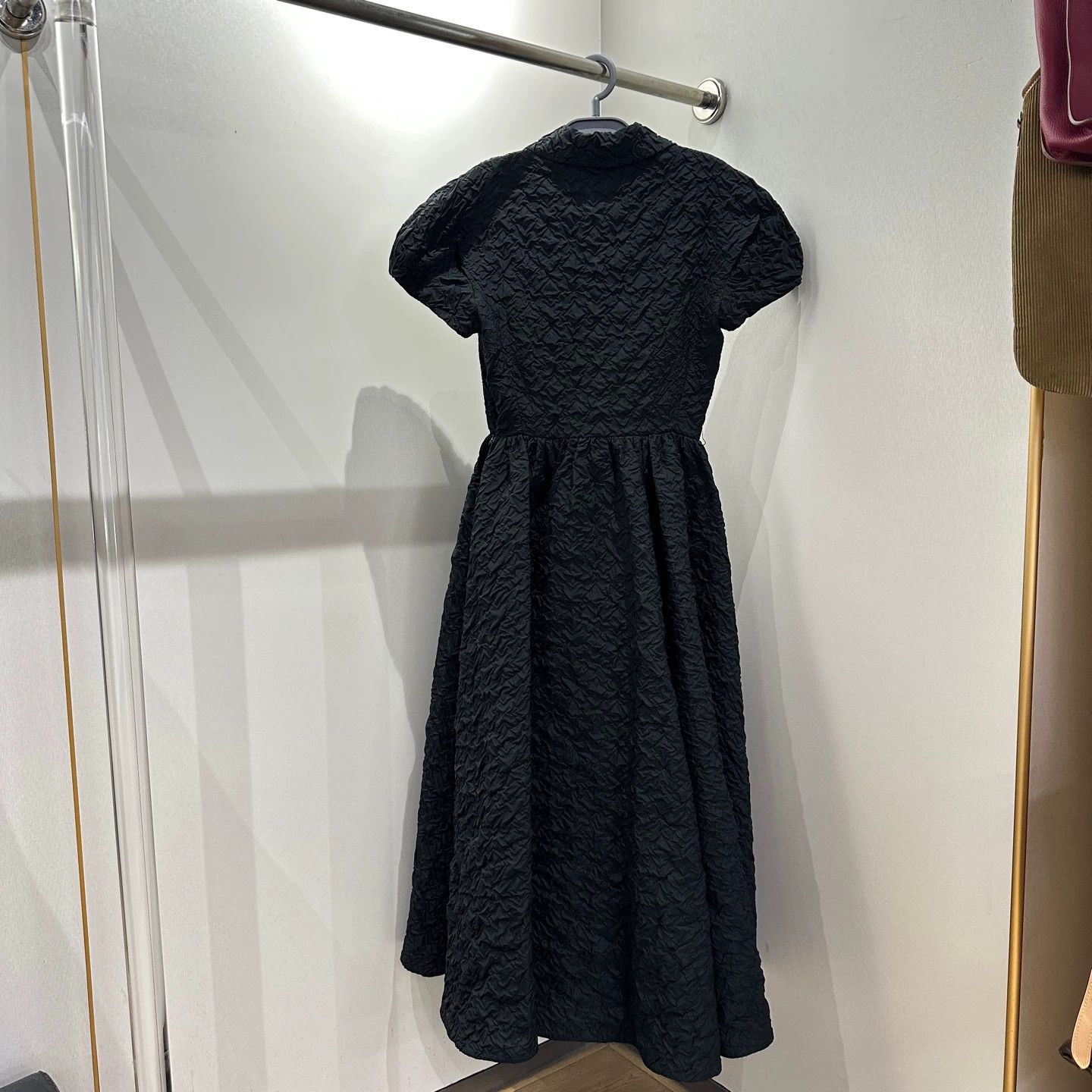 Christian Dior Monsieur Christian Dior apr675 Pleated Jacquard Dress 36 Size XS / US 0-2 / IT 36-38 - 2 Thumbnail