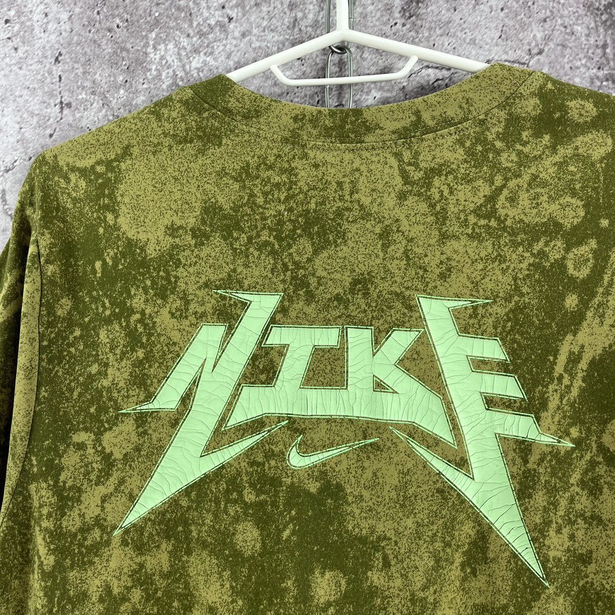 Japanese Brand × Nike Nike T-Shirt Ac/DC Style Back Logo Camo Big Swoosh Size L Size US L / EU 52-54 / 3 - 10 Thumbnail