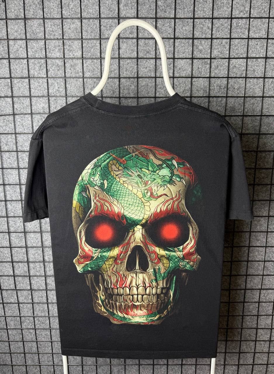 Band Tees Skull Dragon Tshirt luminescent Reverse size M Size US M / EU 48-50 / 2 - 2 Thumbnail