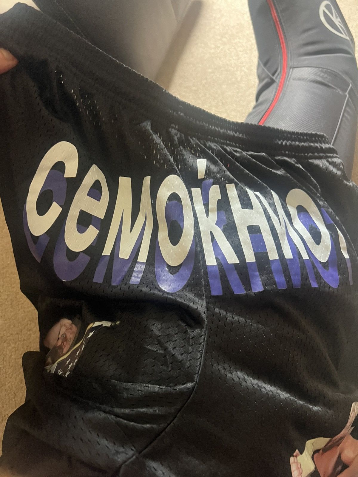 Champion 4th Rope Champion Westside Gunn Nacksaw black shorts medium Size US 30 / EU 46 - 3 Thumbnail