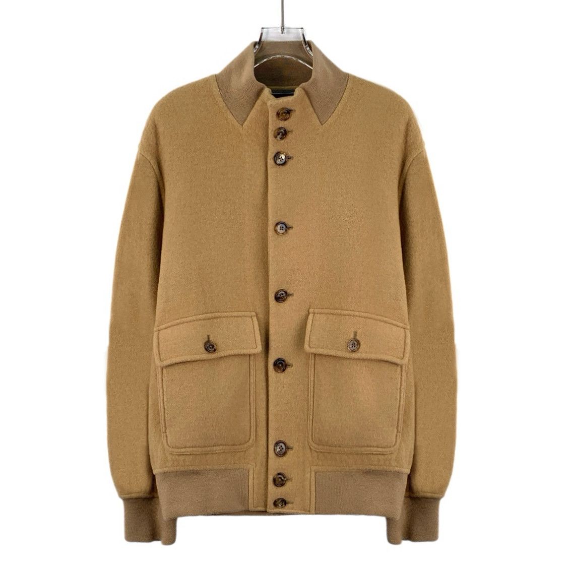 Ralph Lauren Ralph Lauren Brown Wool Single-Breasted Jacket (M) Size US M / EU 48-50 / 2 - 1 Thumbnail