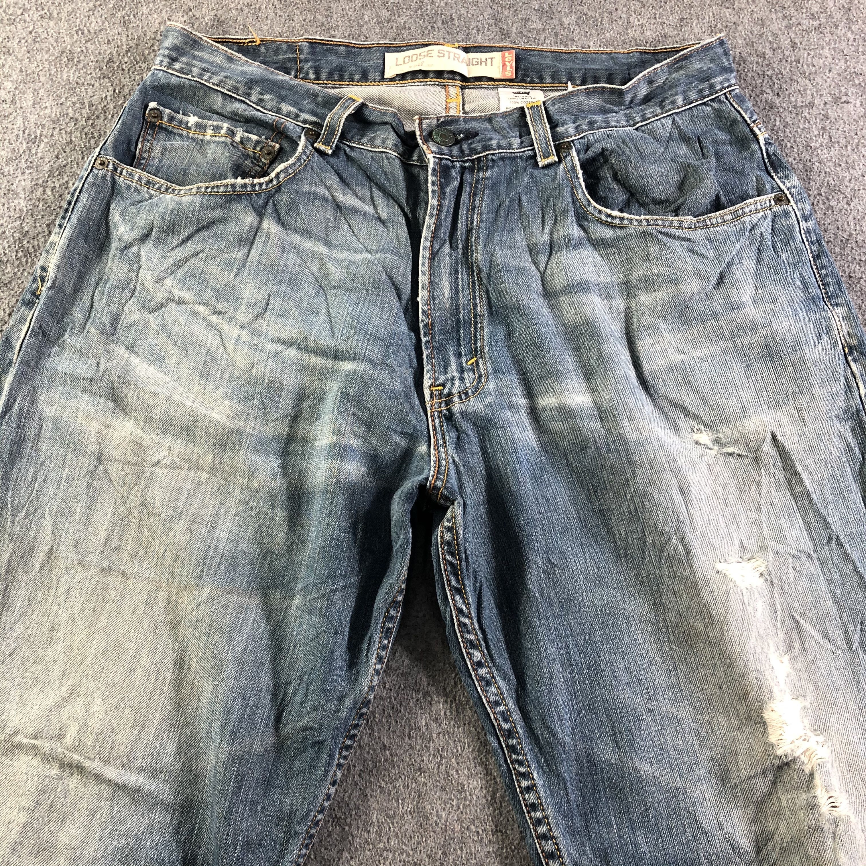 Levi's Vintage Levis 569 Jeans-J4214 Size US 34 / EU 50 - 3 Thumbnail